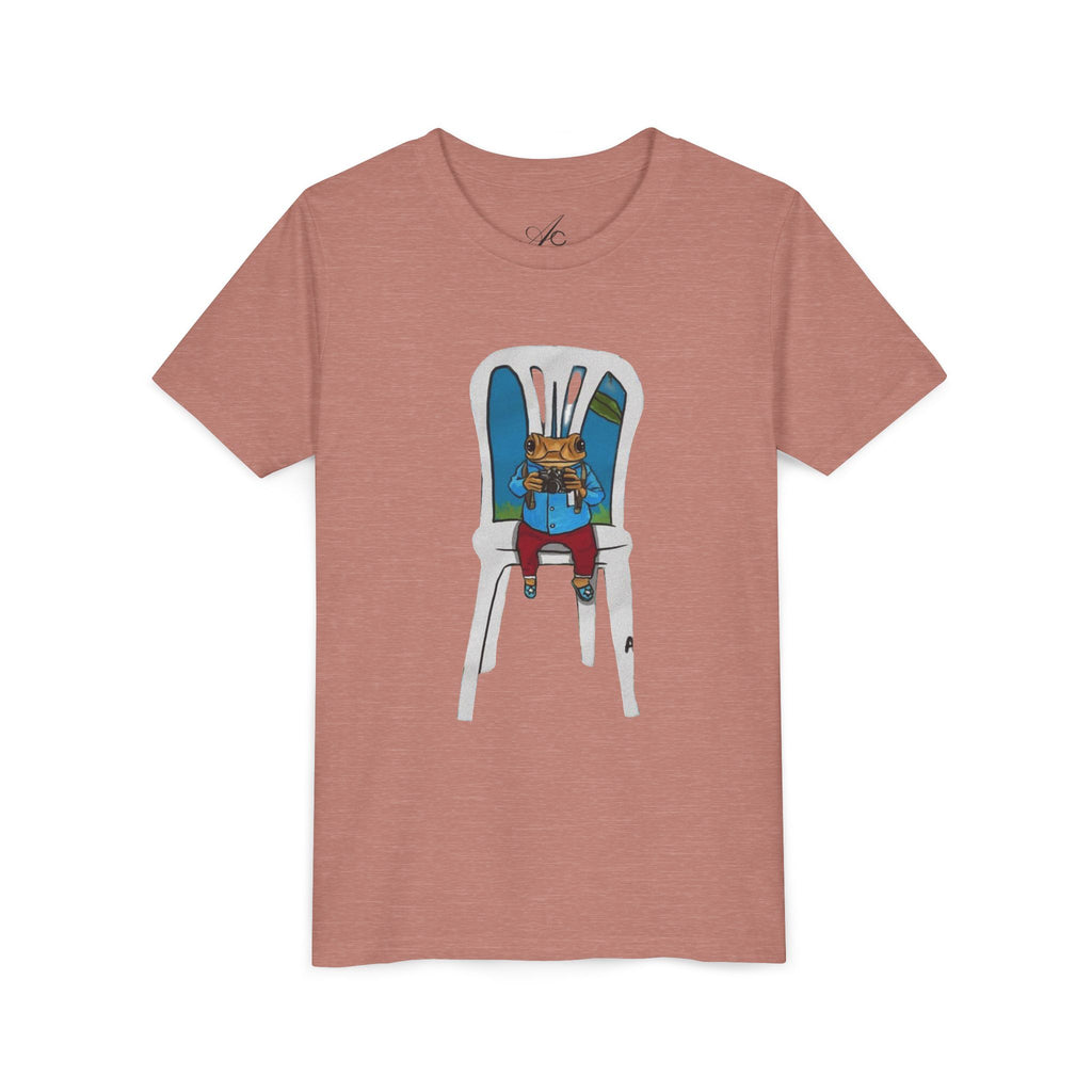 Kids Concho on a High Chair T-Shirt Cute Baby Rabbit Feeding Tee kids PUERTO RICO CHRISTMAS T-SHIRT