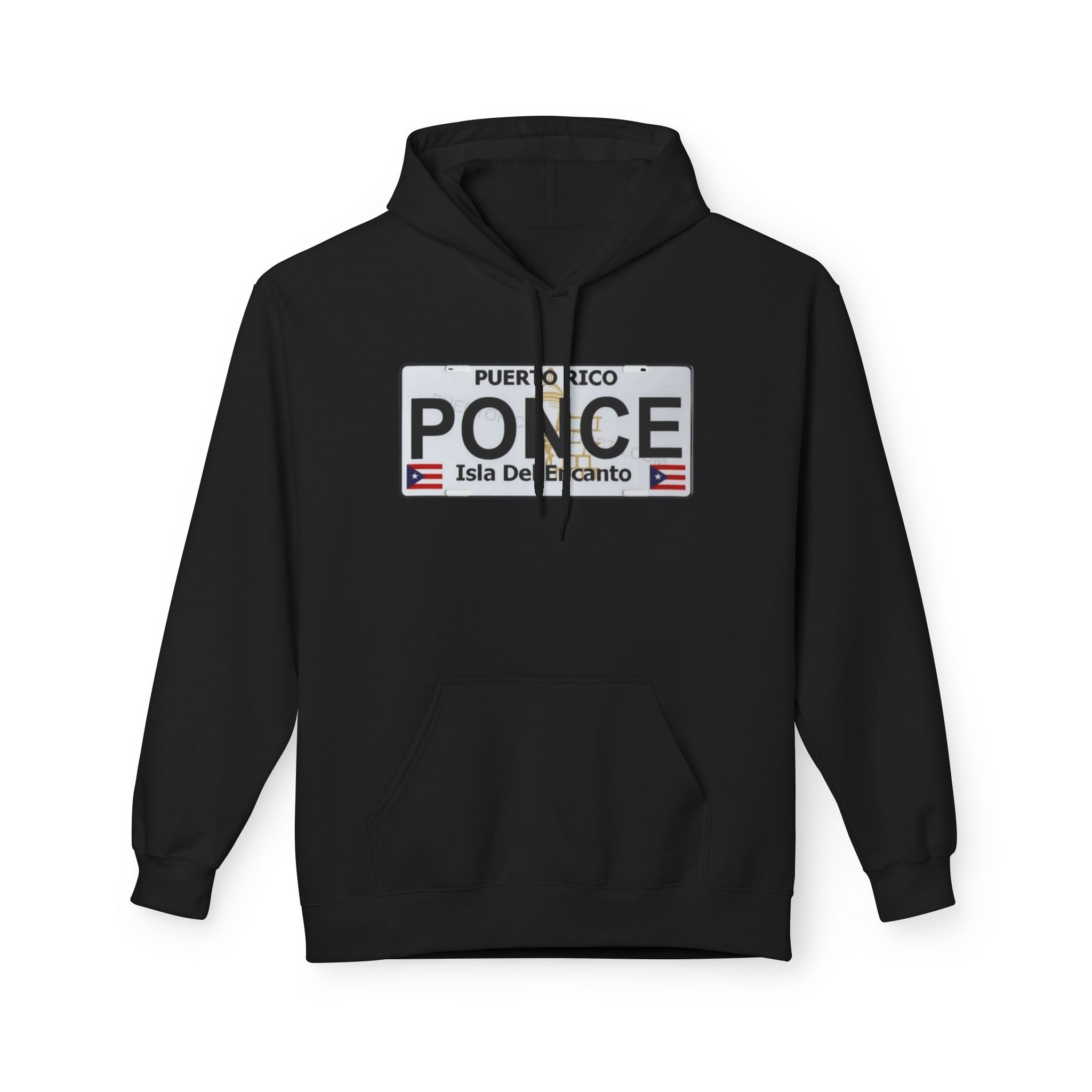 Ponce Puerto Rico License Plate Hoodie Isla Del Encanto Pullover