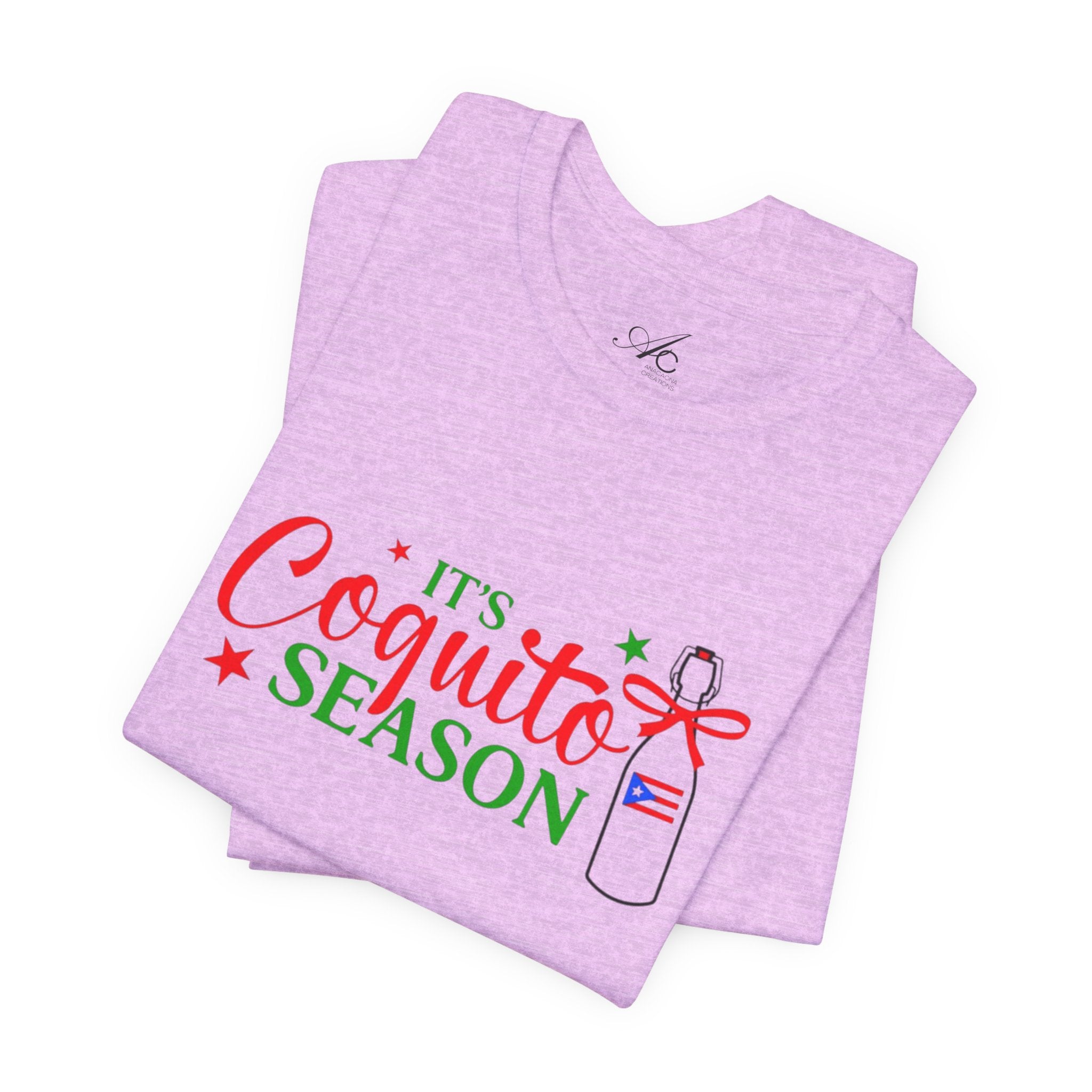 It's Coquito Season T-Shirt - Christmas Puerto Rican Holiday Cocktail Tee