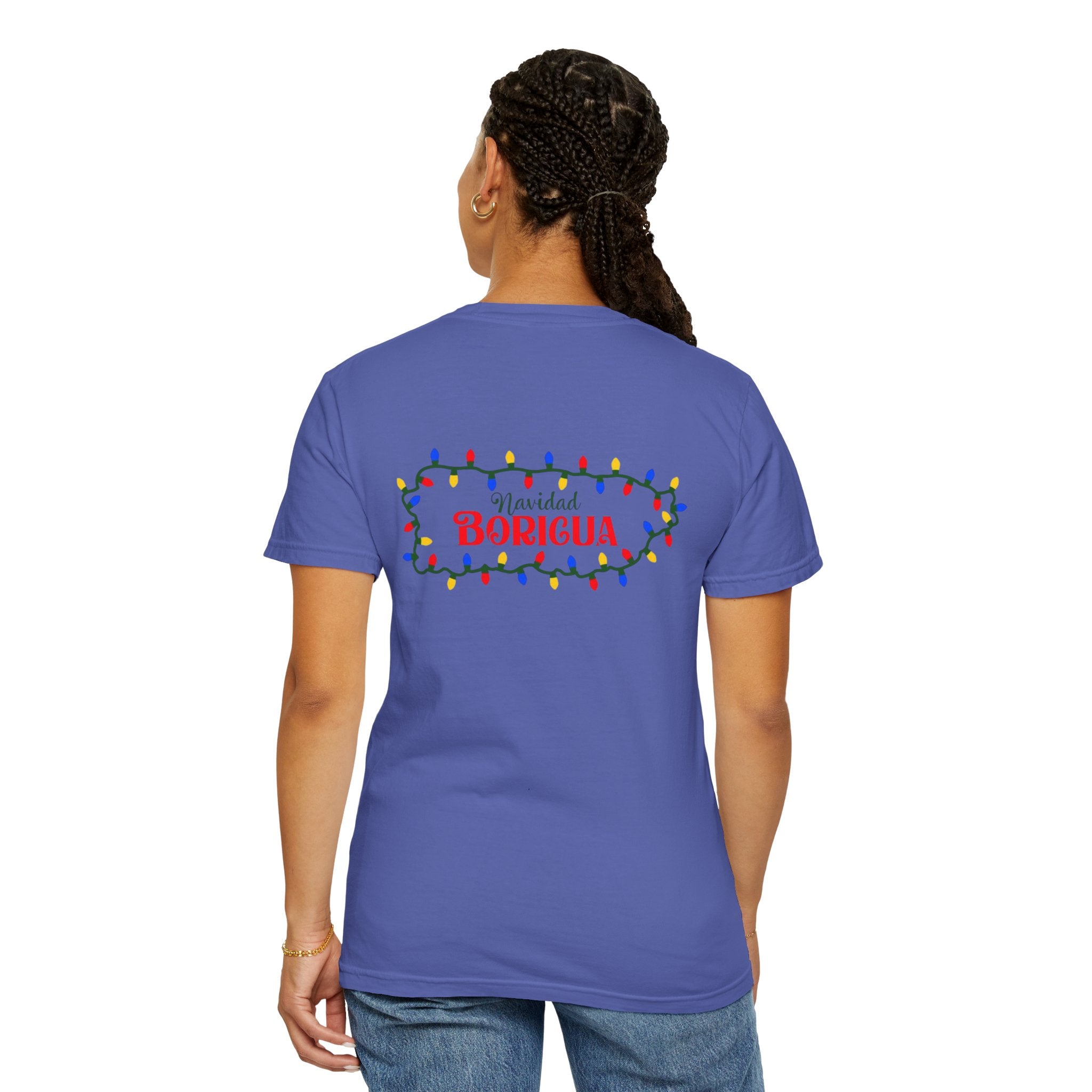 Medalla Light Beer T-Shirt  Navidad Boricua Holiday Tee Puerto Rico’s Navidades