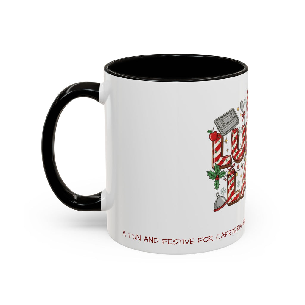 Lunch Lady Mug "Cafeteria Hero Who Feeds the Whole School With Love" | 11oz/15oz Gift  School Staff Christmas Mug Collection
