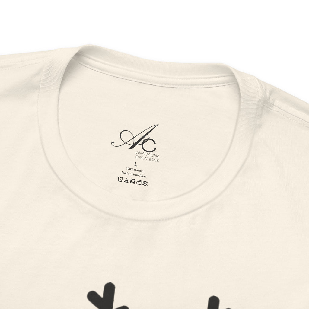 Christmas Reindeer Graphic Tee - Unisex Jersey Short Sleeve Shirt