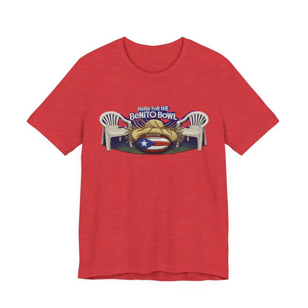 Benito Bowl Puerto Rico Football Tee
