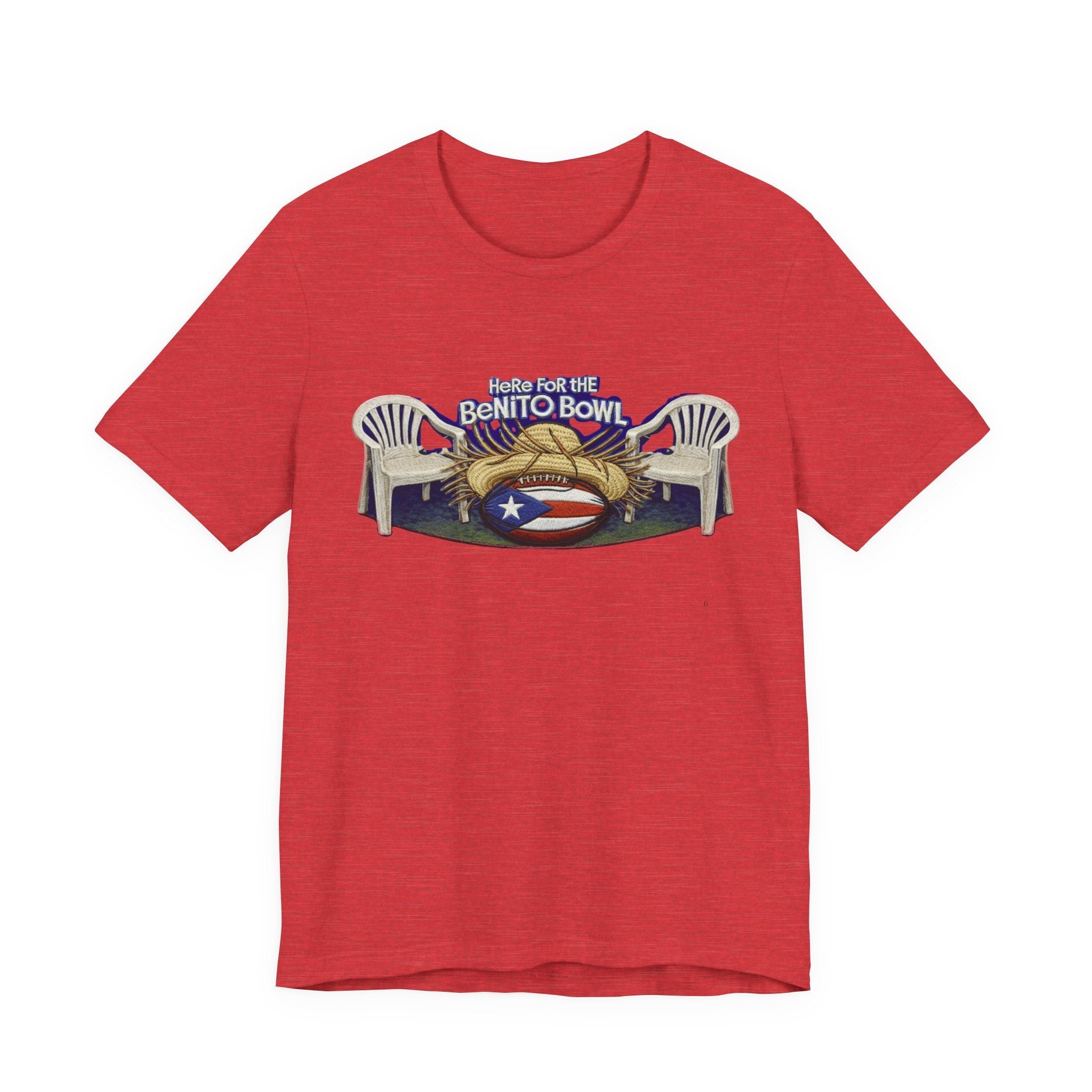 Benito Bowl Puerto Rico Football Tee