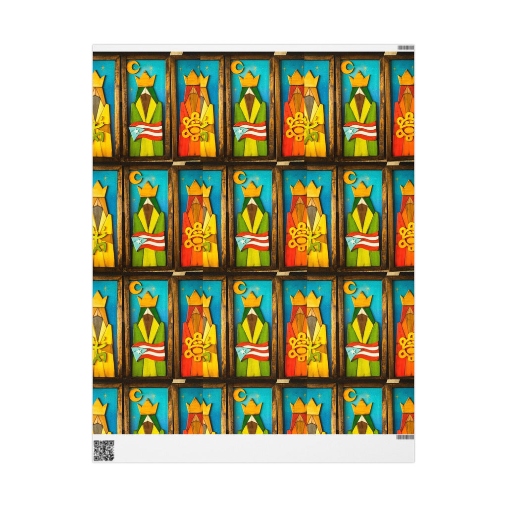 Navidad en Puerto Rico Wrapping Paper – Festive Boricua Holiday Gift Wrap 🇵🇷🎄