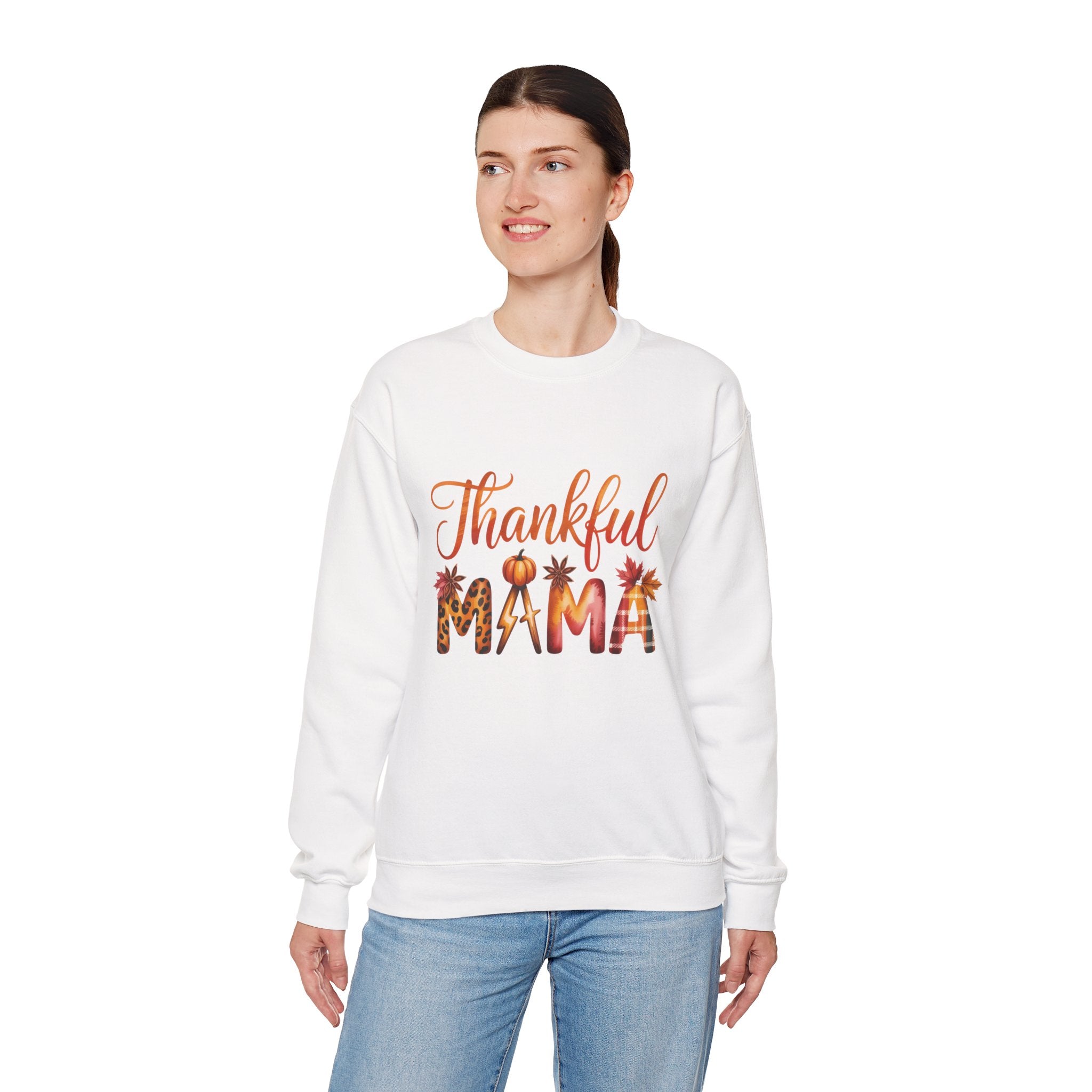 Thankful Mama Sweatshirt Fall T-Shirts and Sweatshirts Collection
