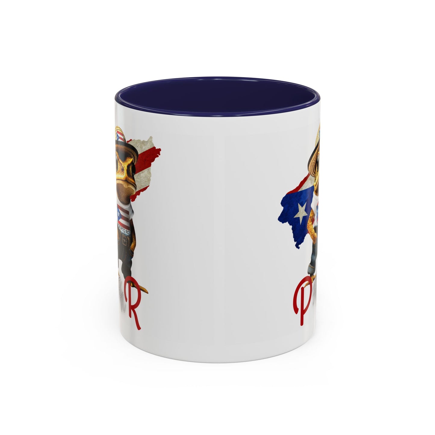Puerto Rican Heritage Mugs with Unique Designs Accent Coffee Mug (11, 15oz)