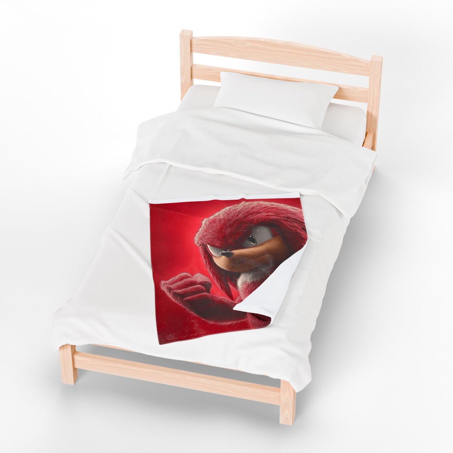 Knuckles Plush Throw Blanket