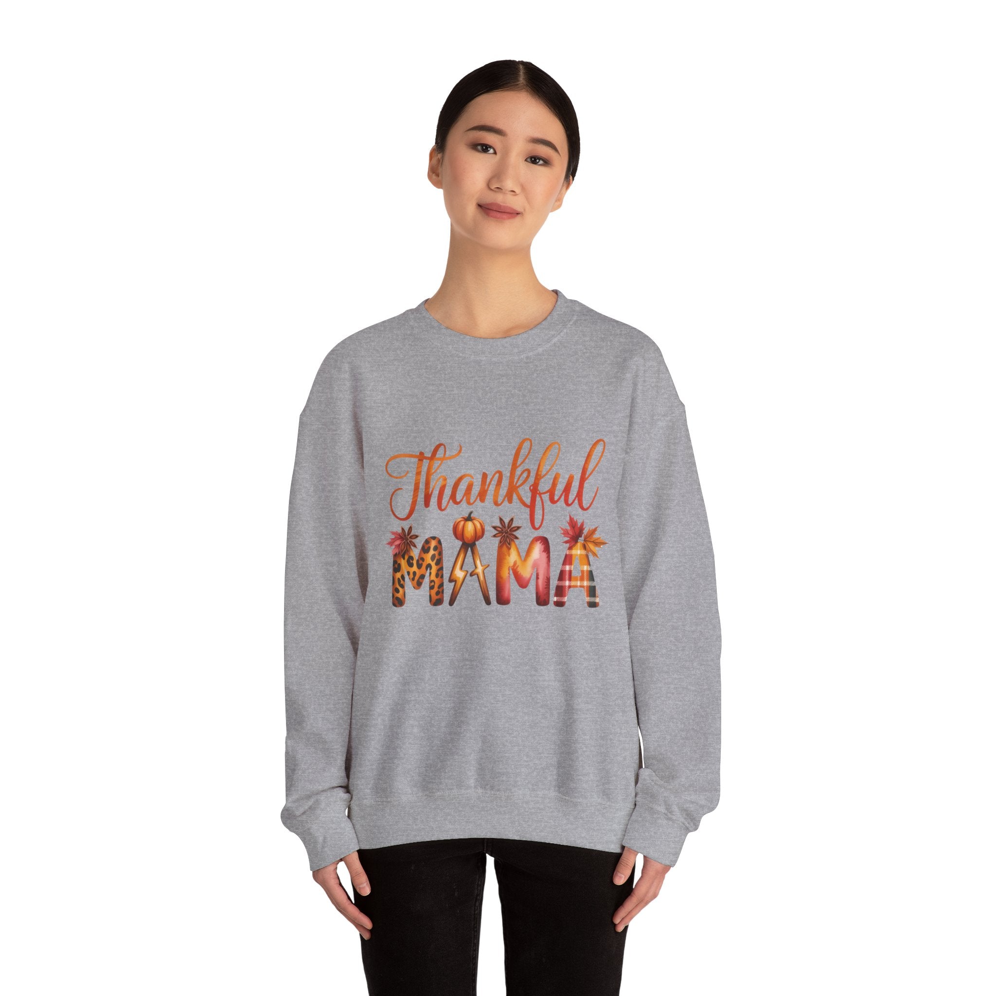 Thankful Mama Sweatshirt Fall T-Shirts and Sweatshirts Collection