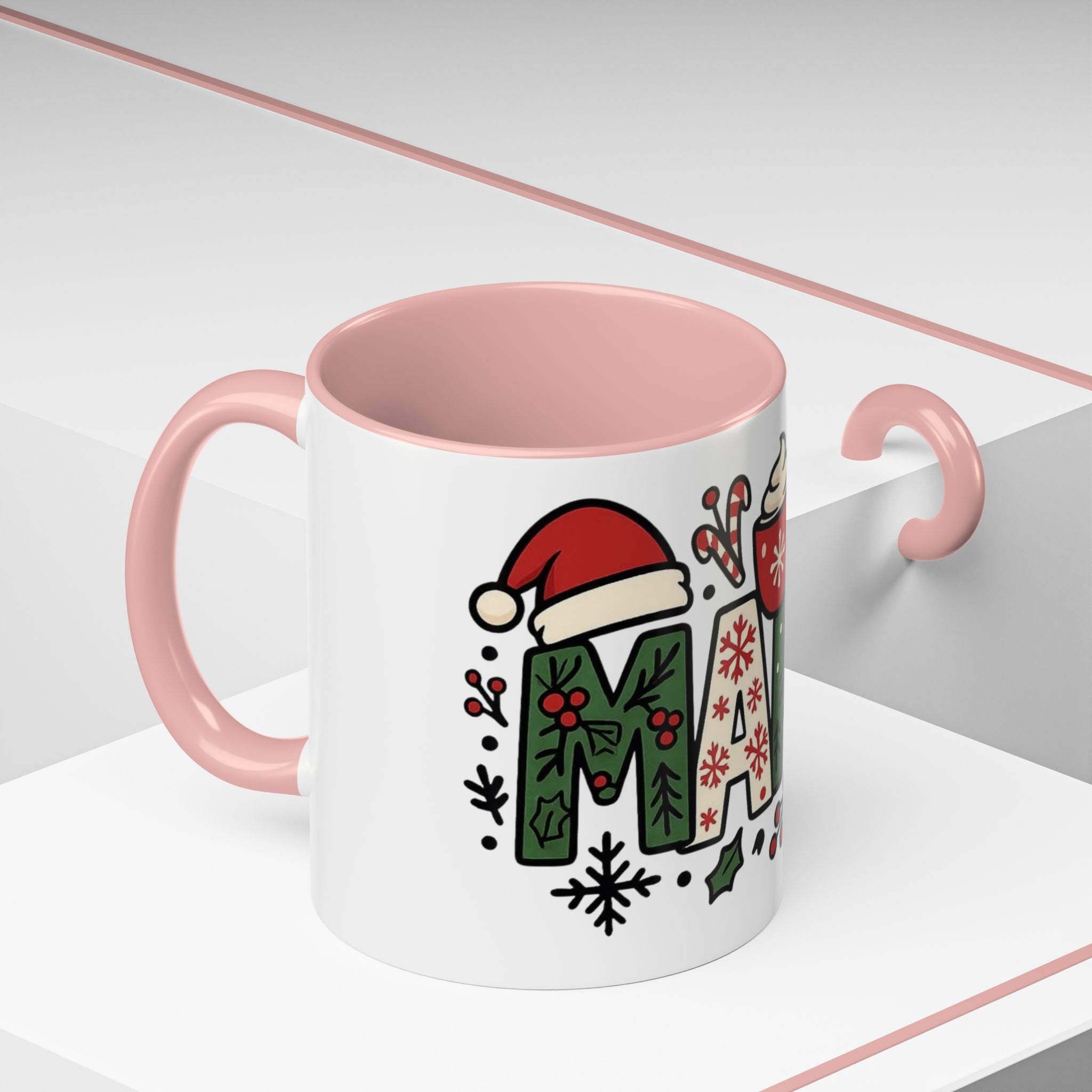 Mama Christmas Coffee Mug  Holiday Accent Mug (11/15oz) Christmas Mugs Collection!