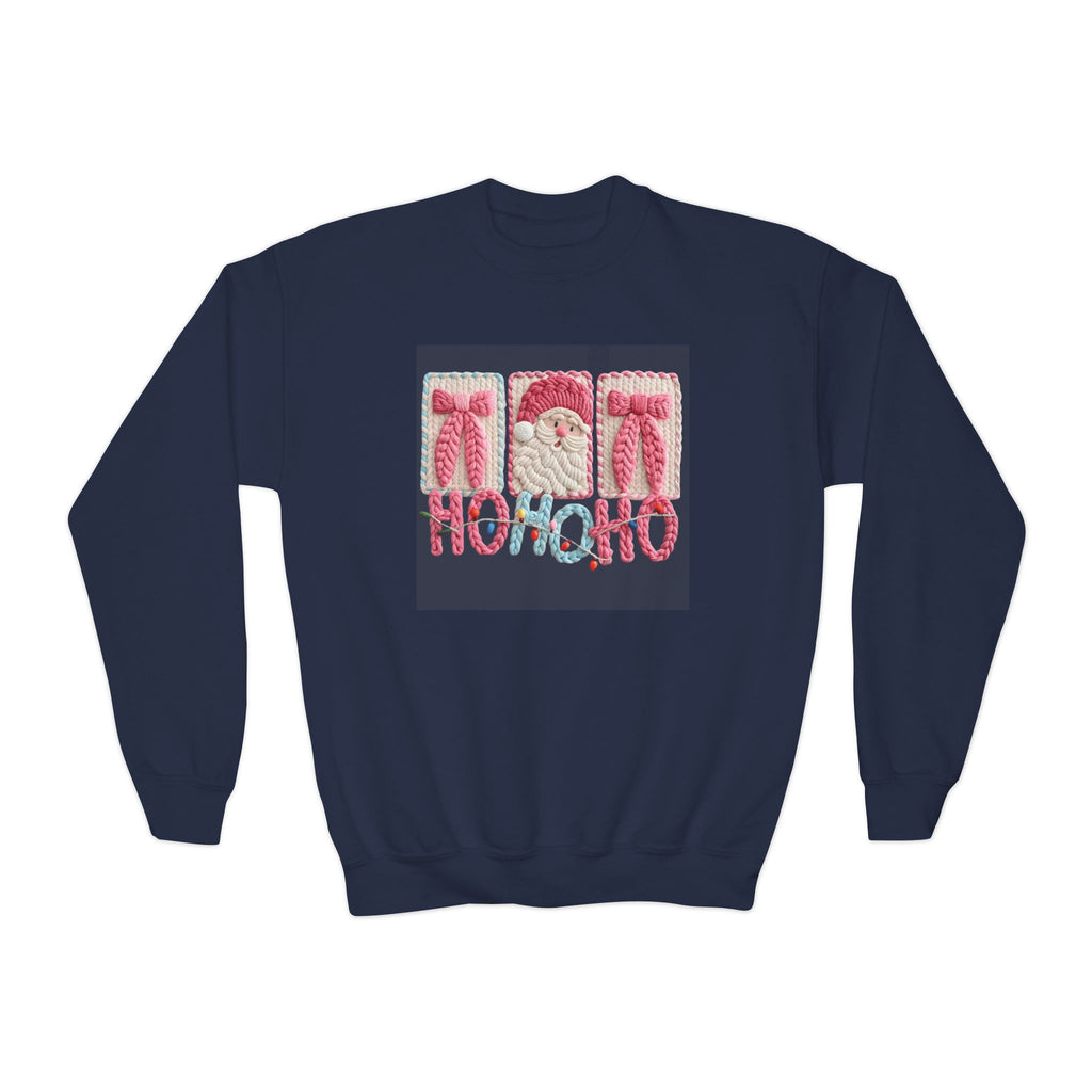 Youth Christmas 'HOHOHO' Crewneck Sweatshirt