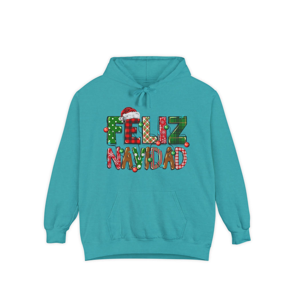 Feliz Navidad Holiday Hoodie  Festive Christmas Hoodie