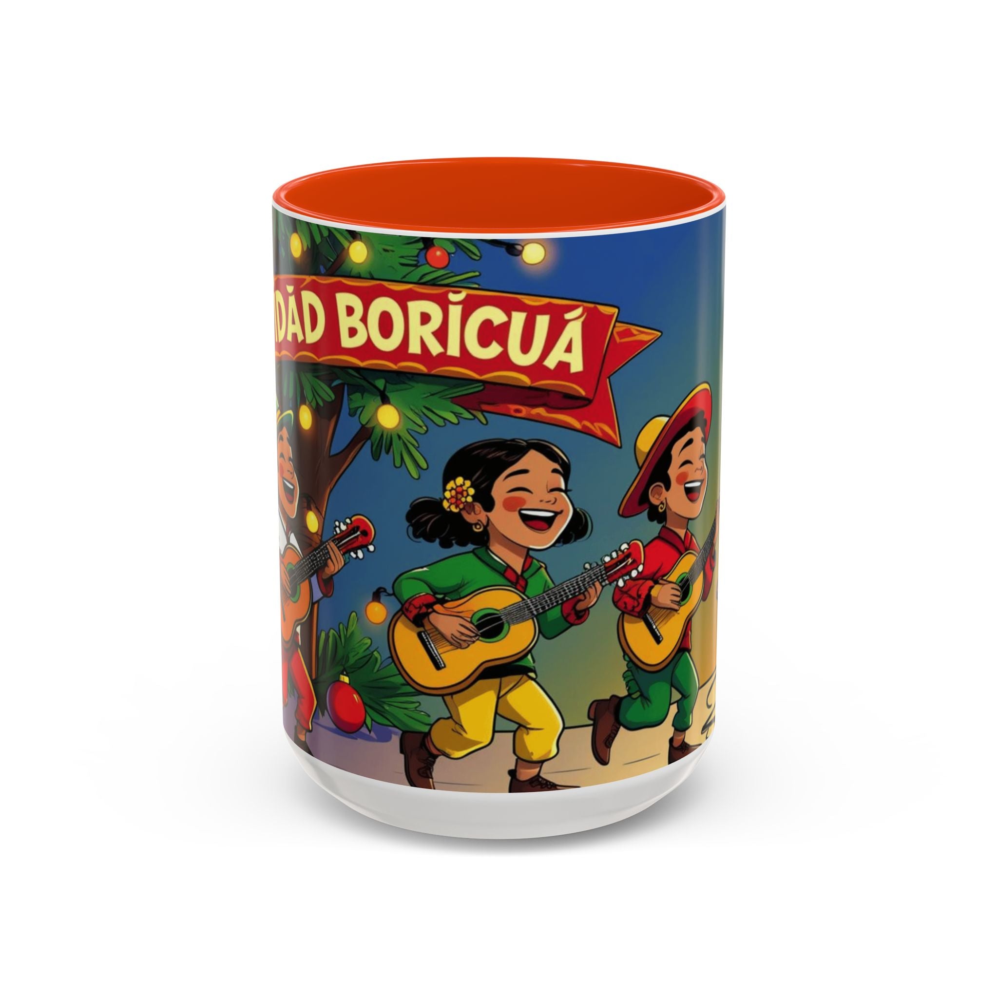 Navidad Boricua Mug Vibrant Puerto Rican Celebration Mug