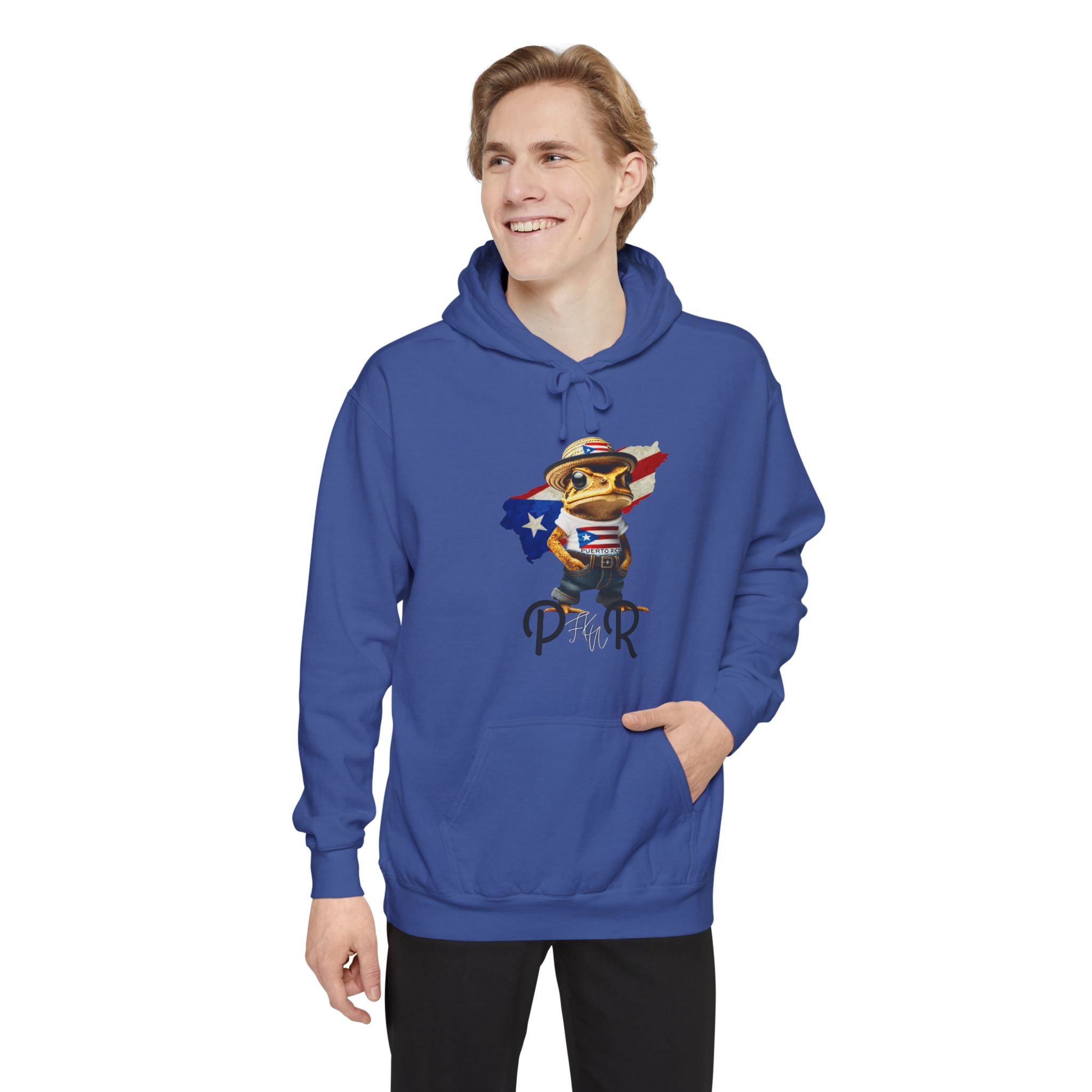 Camiseta y Sudadera Unisex con Bordado – Diseño de Puerto Rico Puerto Rico Embroidered T-Shirt & Unisex Crewneck Sweatshirt