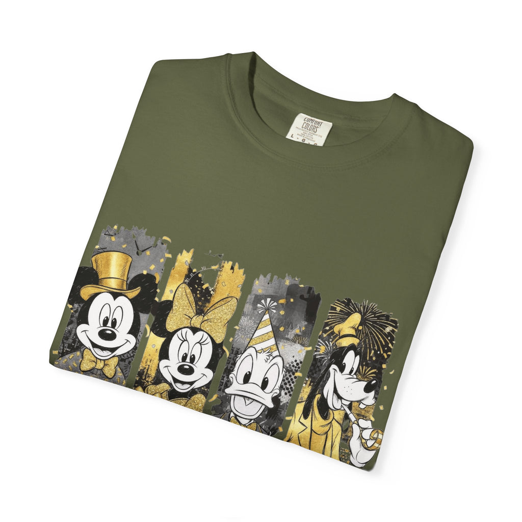 New Year Mickey & Friends T-Shirt  'Happy New Year' Graphic Tee