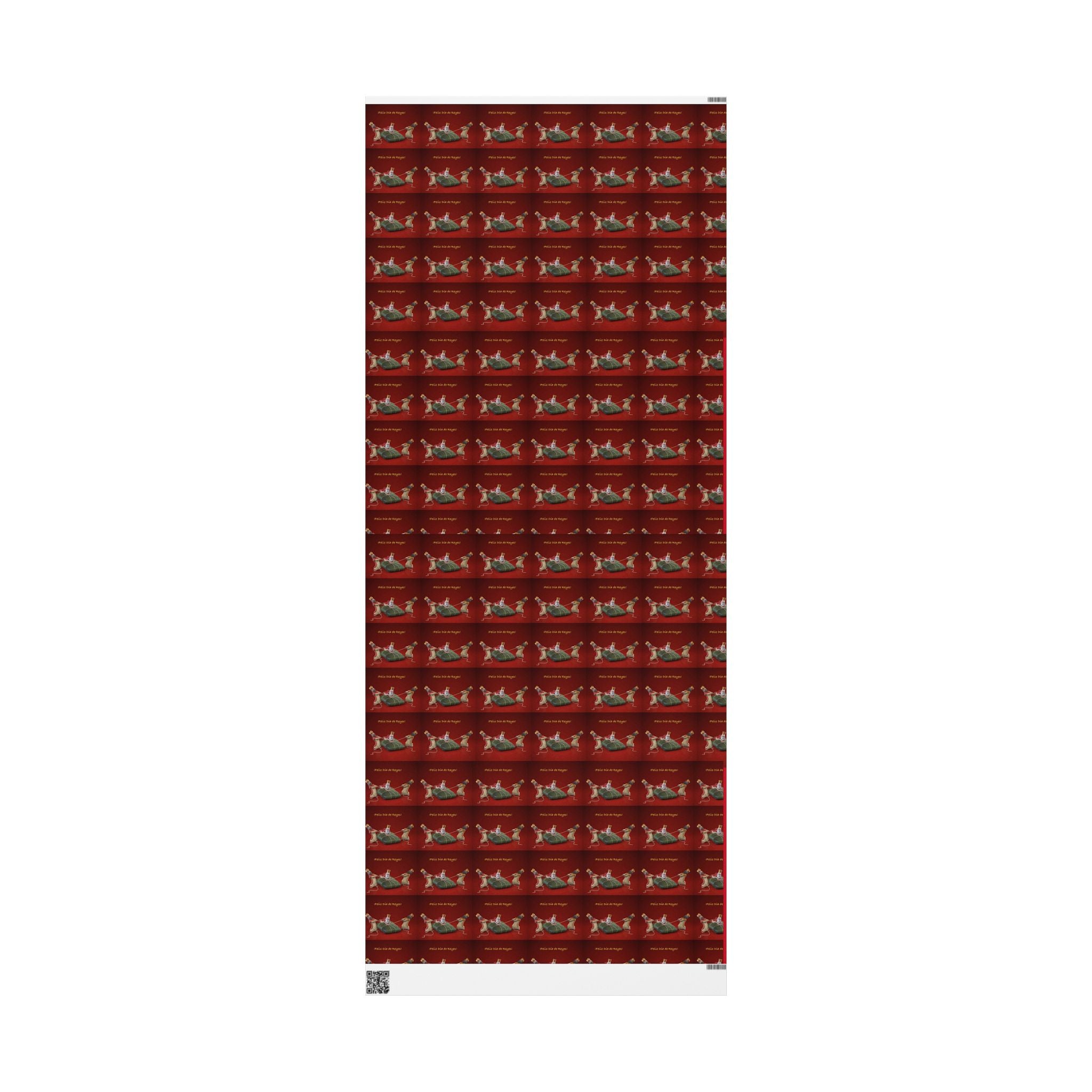Navidad en Puerto Rico Wrapping Paper – Festive Boricua Holiday Gift Wrap 🇵🇷🎄
