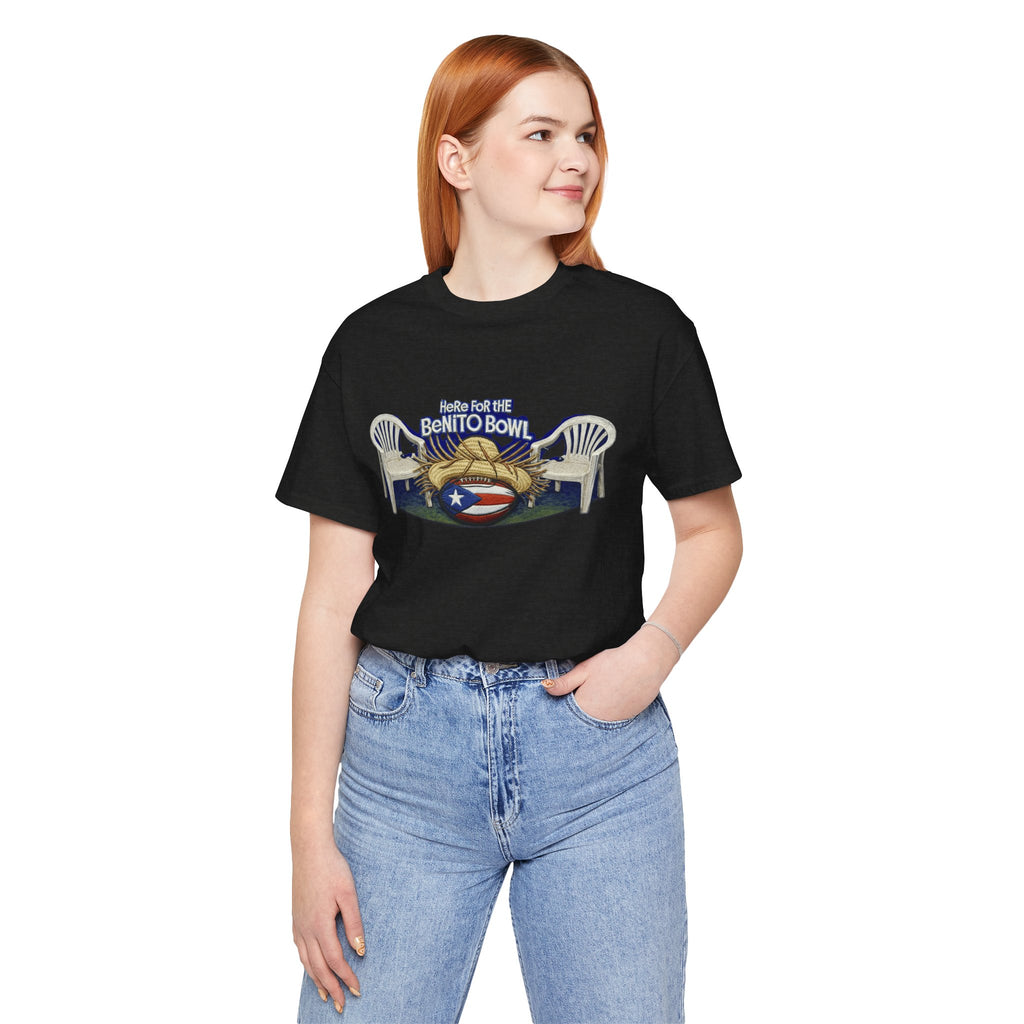 Benito Bowl Puerto Rico Football Tee