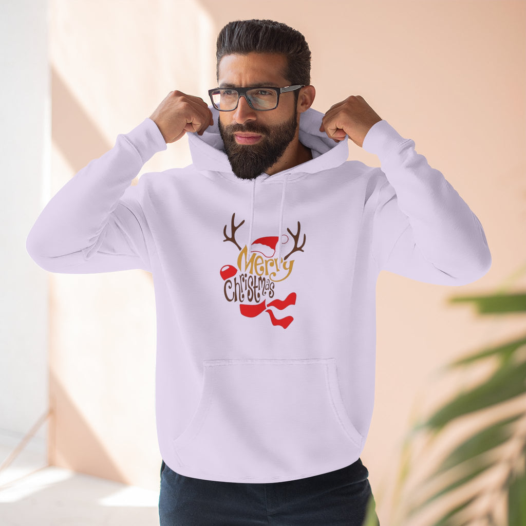 Holiday Apparel | Christmas Tees & Sweatshirts with Festive Quotes Merry Christmas Fleece Hoodie