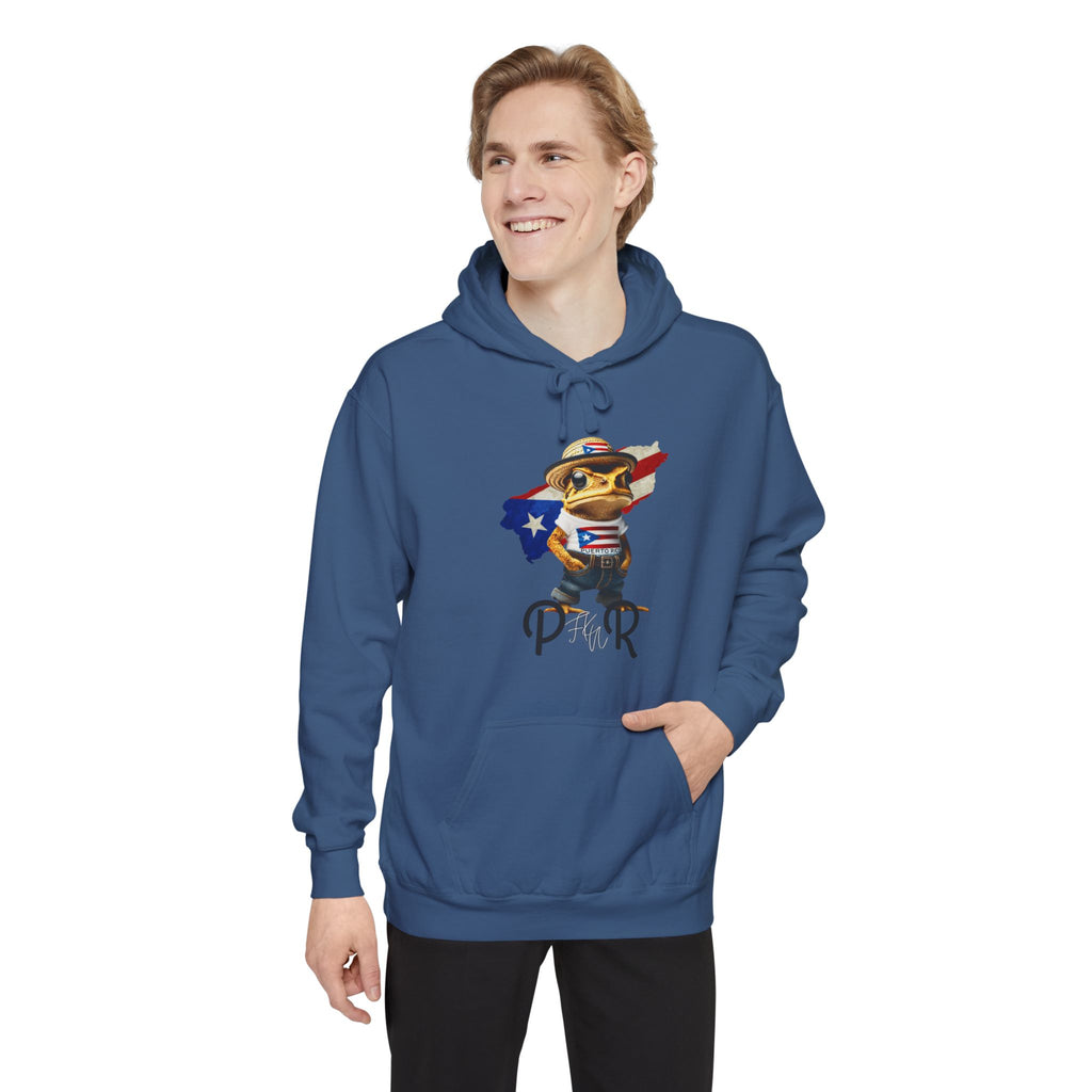 Camiseta y Sudadera Unisex con Bordado – Diseño de Puerto Rico Puerto Rico Embroidered T-Shirt & Unisex Crewneck Sweatshirt