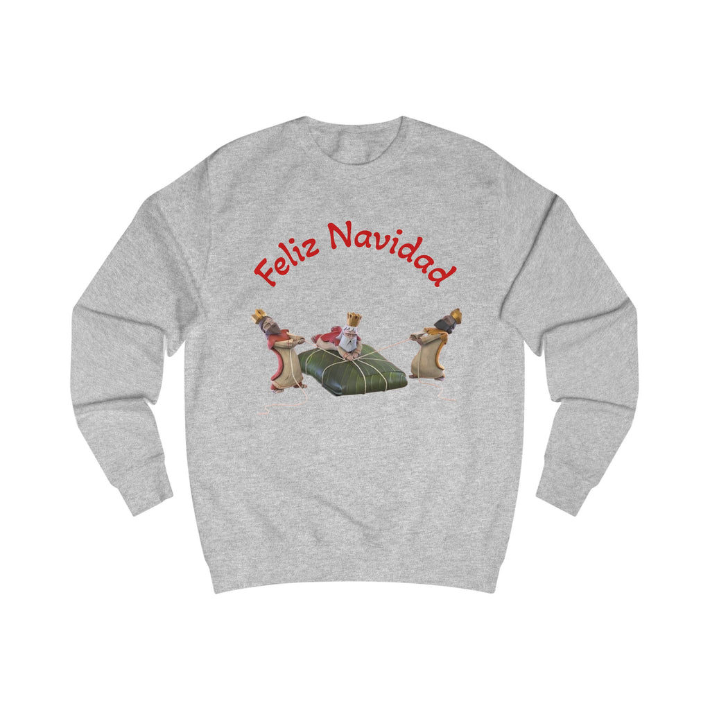 Feliz Navidad Nativity Sweatshirt —Three Kings  Christmas Crewneck for Holiday Celebrations