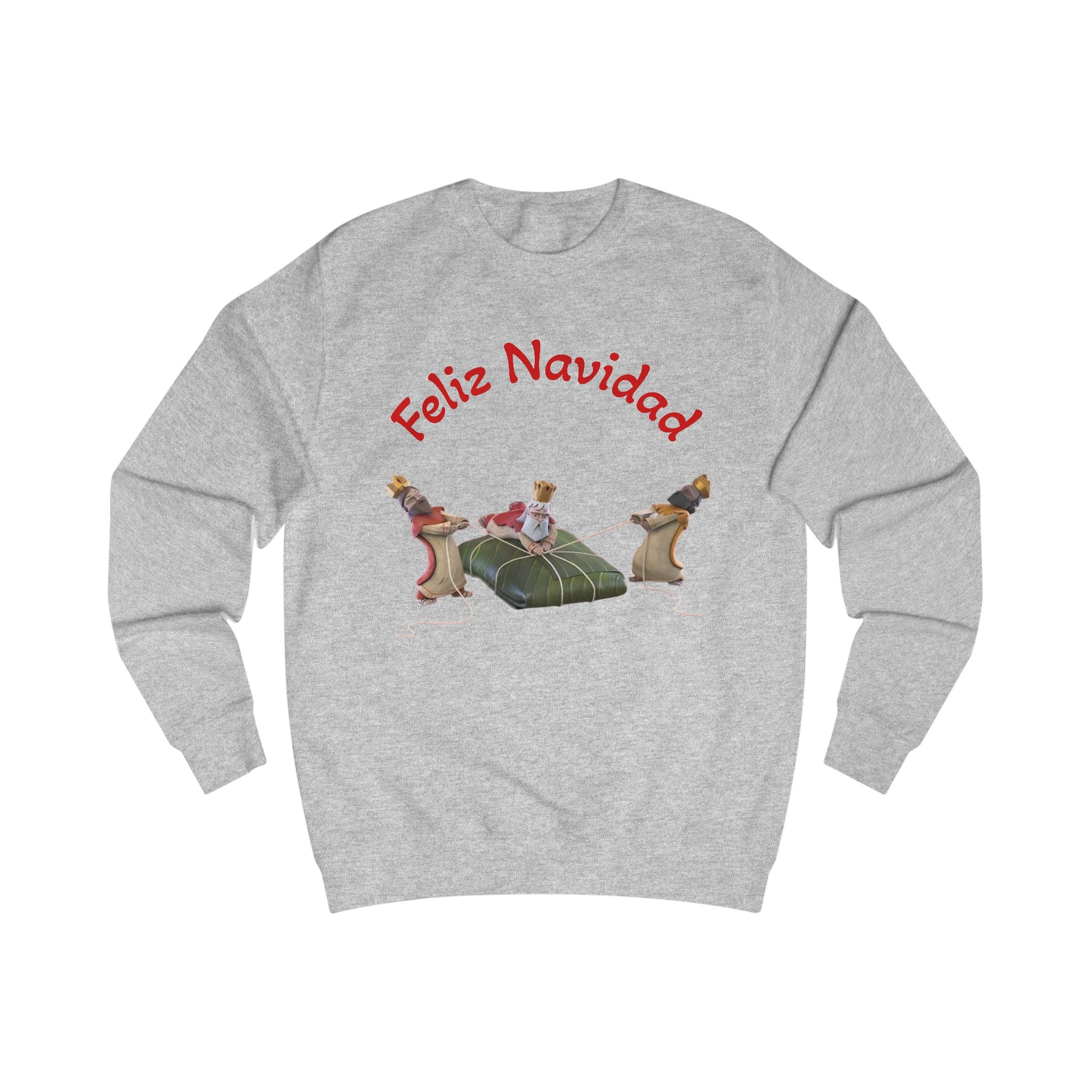 Feliz Navidad Nativity Sweatshirt —Three Kings  Christmas Crewneck for Holiday Celebrations