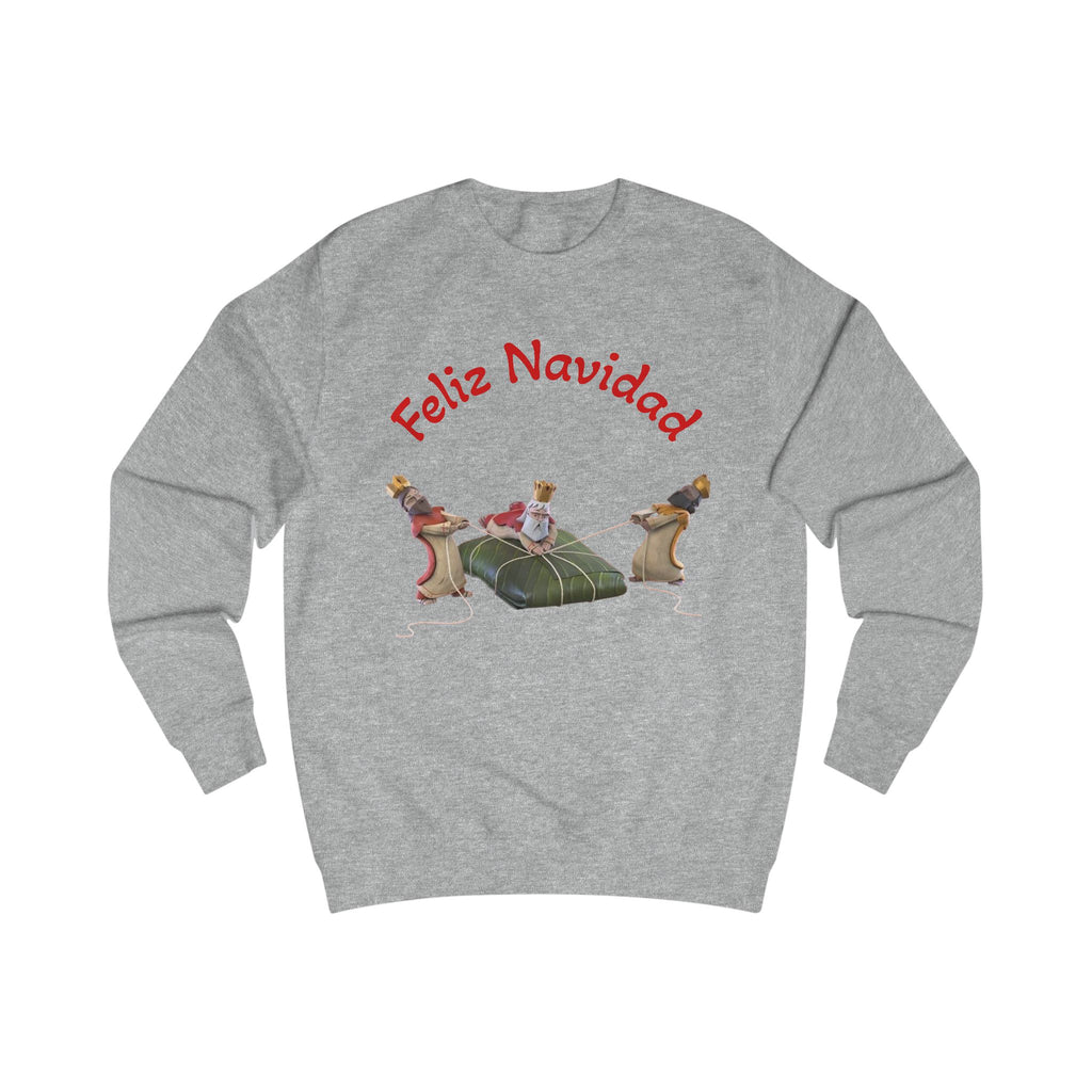 Feliz Navidad Nativity Sweatshirt —Three Kings  Christmas Crewneck for Holiday Celebrations