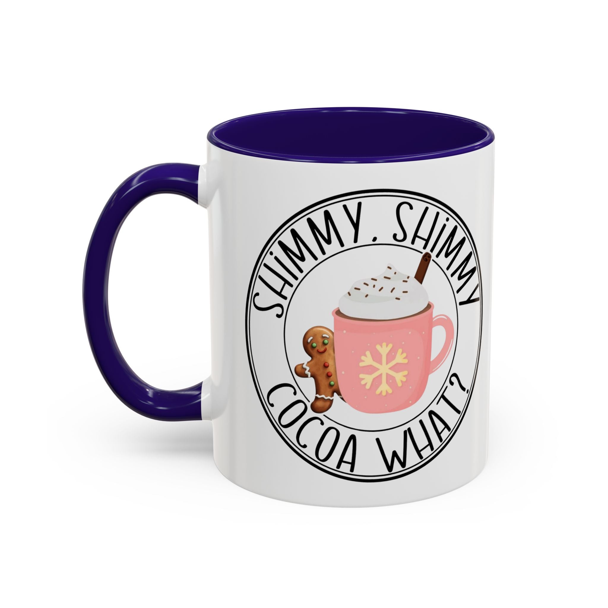 Cute Cocoa Mugs with Gingerbread Design Perfect for Winter Holiday CheerBeverage Cup Christmas Design