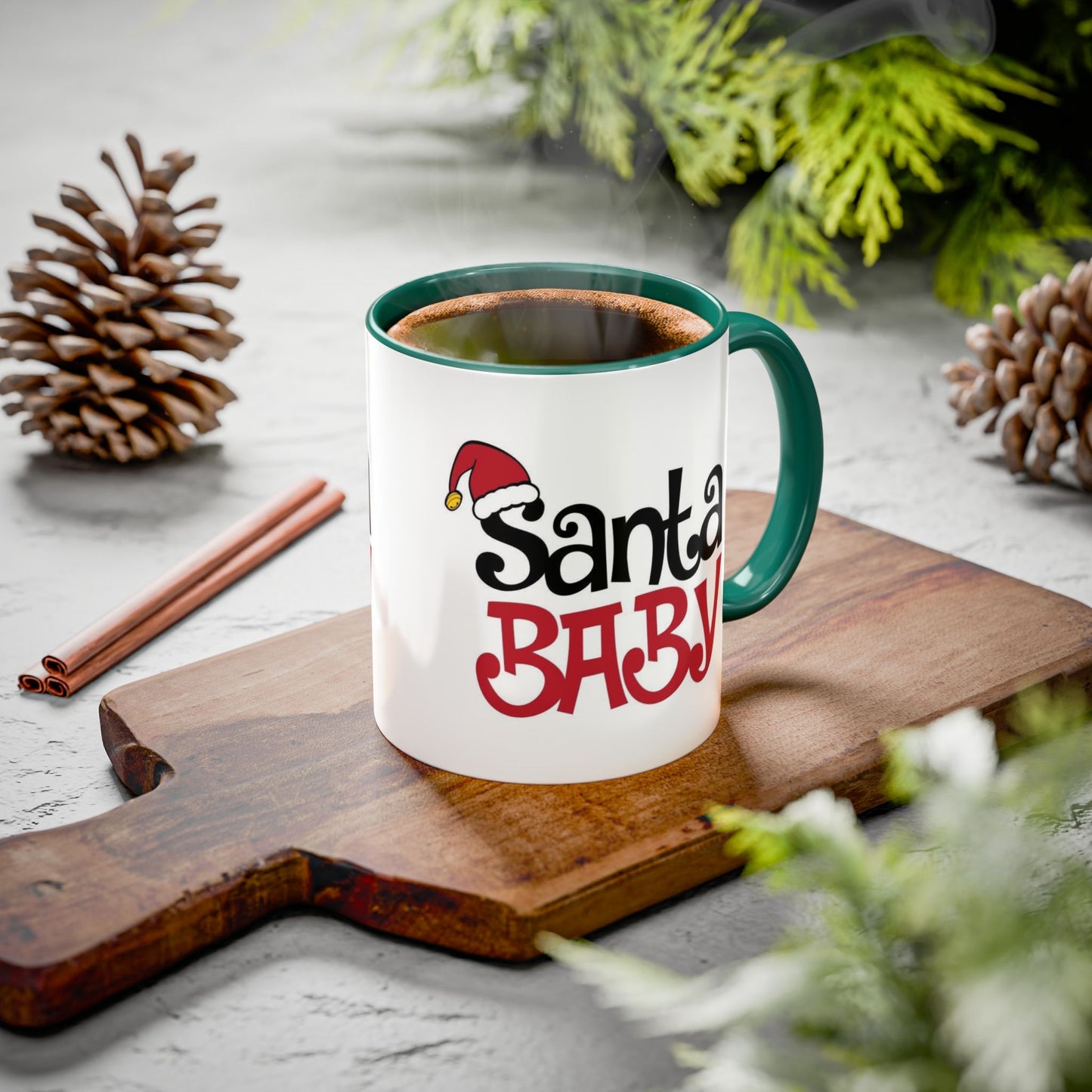 Santa Baby Colorful Mug - Perfect Holiday Gift for Coffee Lovers