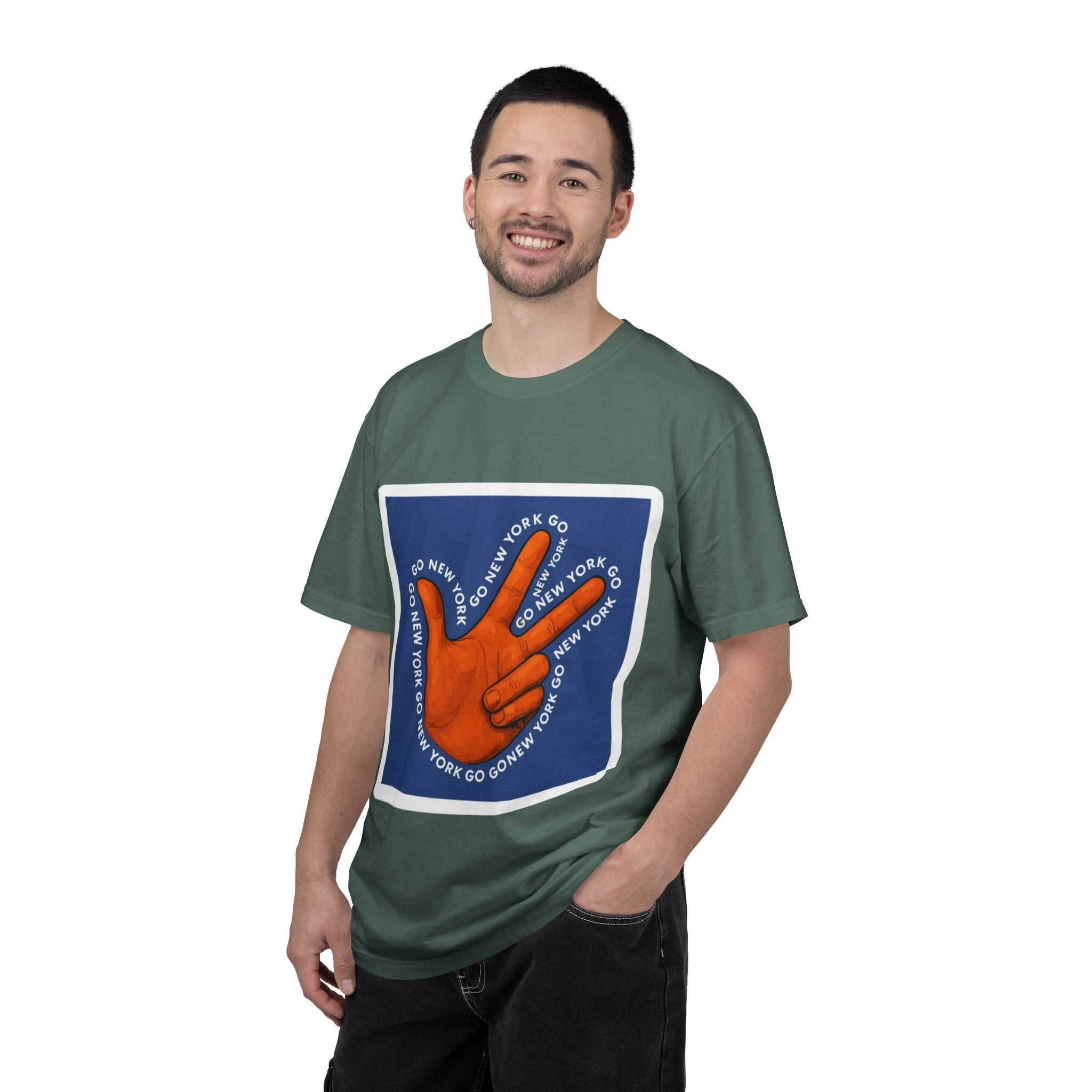 Go New York Hand Graphic T-Shirt