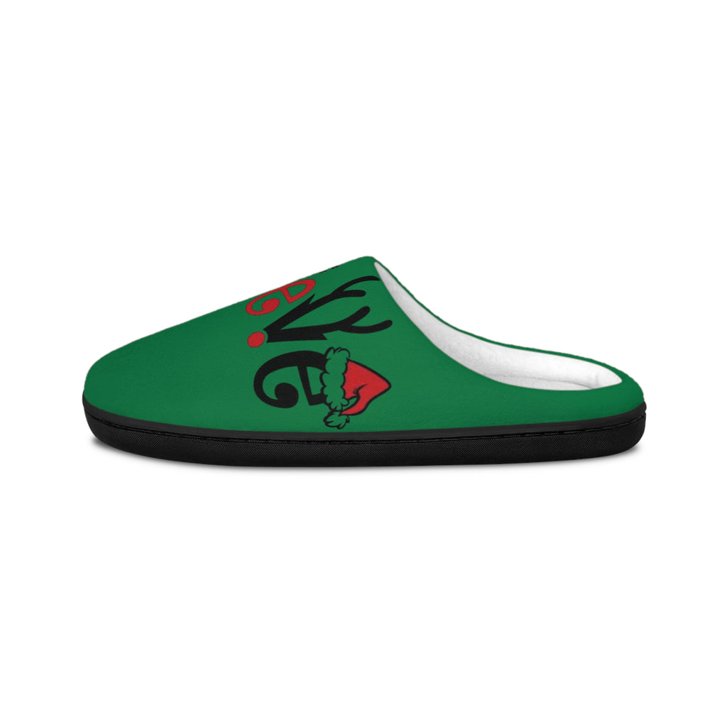 Christmas "Believe" Women's Indoor Slippers — Cozy Holiday Home Shoes
