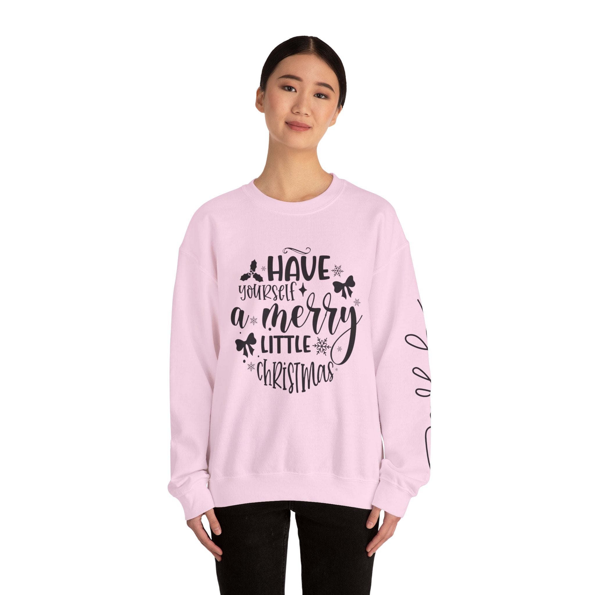 Xmas Shirts & Sweaters | Funny, Cute & Classic Christmas Designs Merry Christmas Crewneck Sweatshirt - Cozy Unisex Holiday Apparel