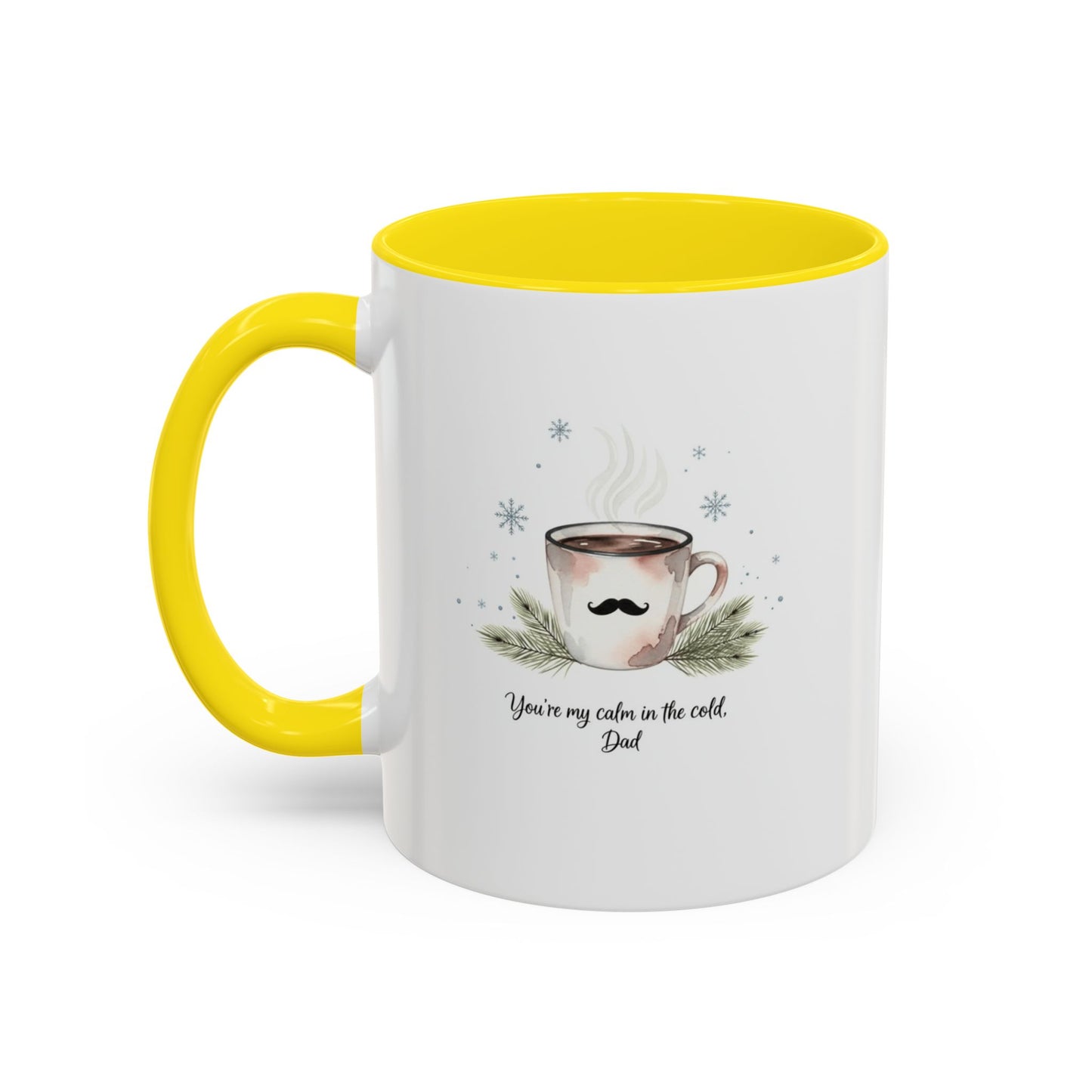 Holiday Coffee Cups with Festive Quotes & Designs Personalized Dad Coffee Mug You're my reason in the world