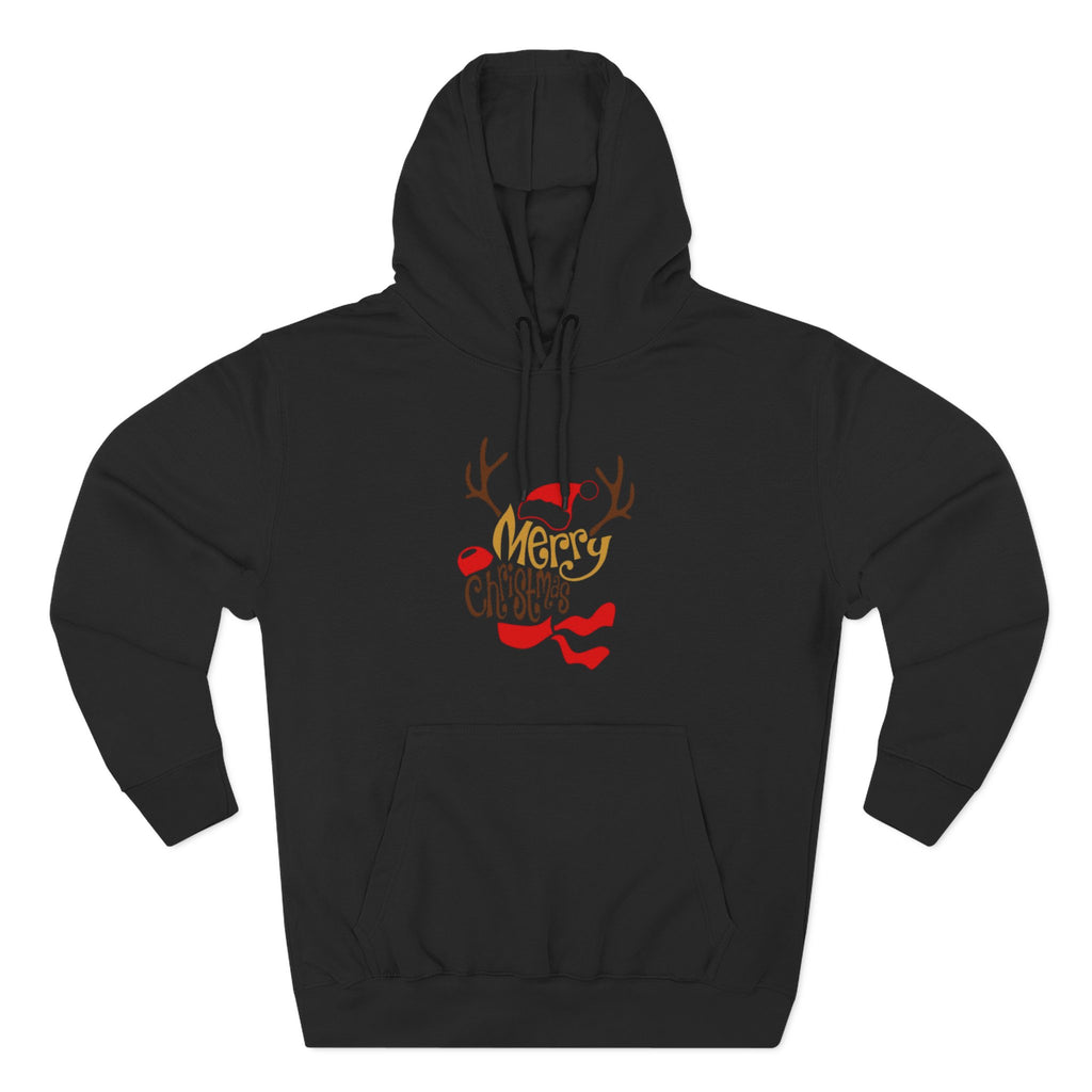 Holiday Apparel | Christmas Tees & Sweatshirts with Festive Quotes Merry Christmas Fleece Hoodie