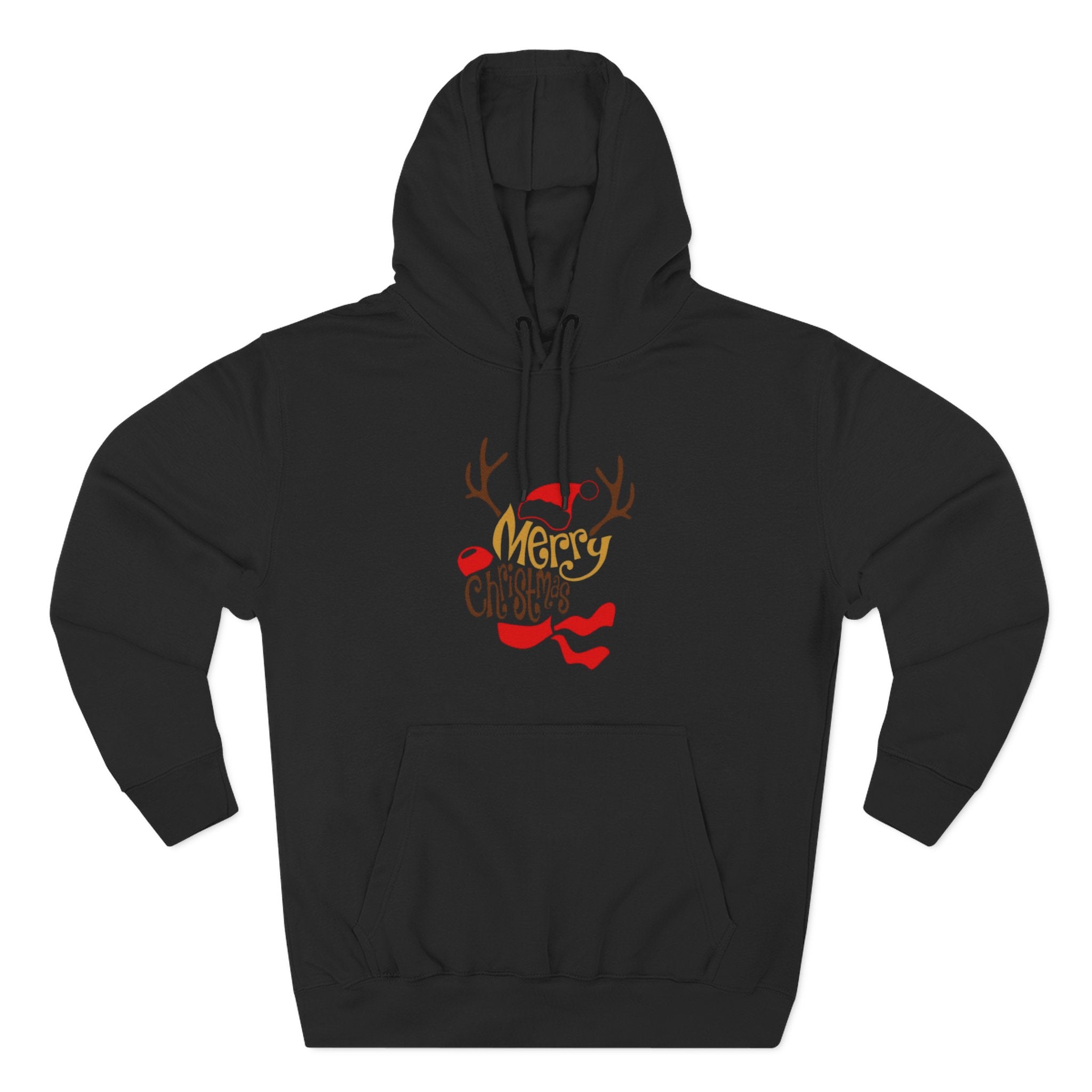 Holiday Apparel | Christmas Tees & Sweatshirts with Festive Quotes Merry Christmas Fleece Hoodie