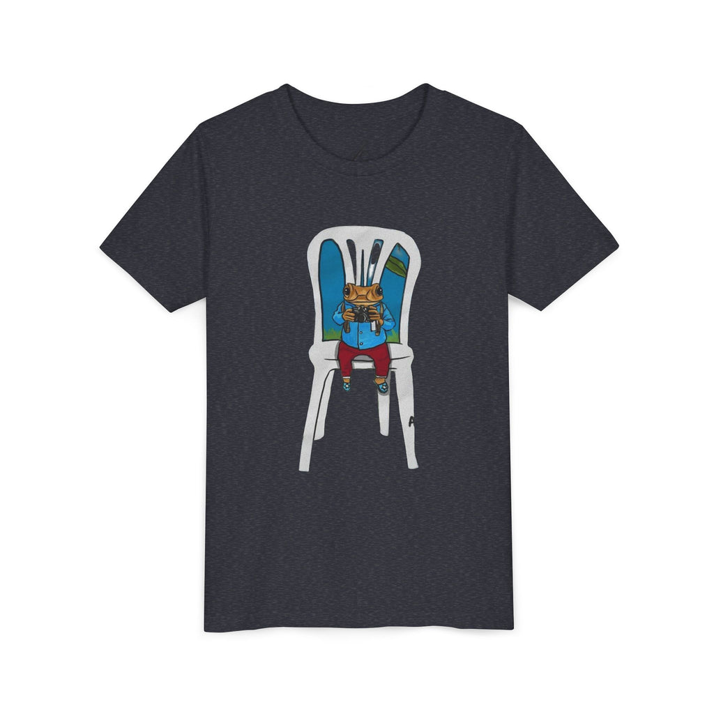 Kids Concho on a High Chair T-Shirt Cute Baby Rabbit Feeding Tee kids PUERTO RICO CHRISTMAS T-SHIRT