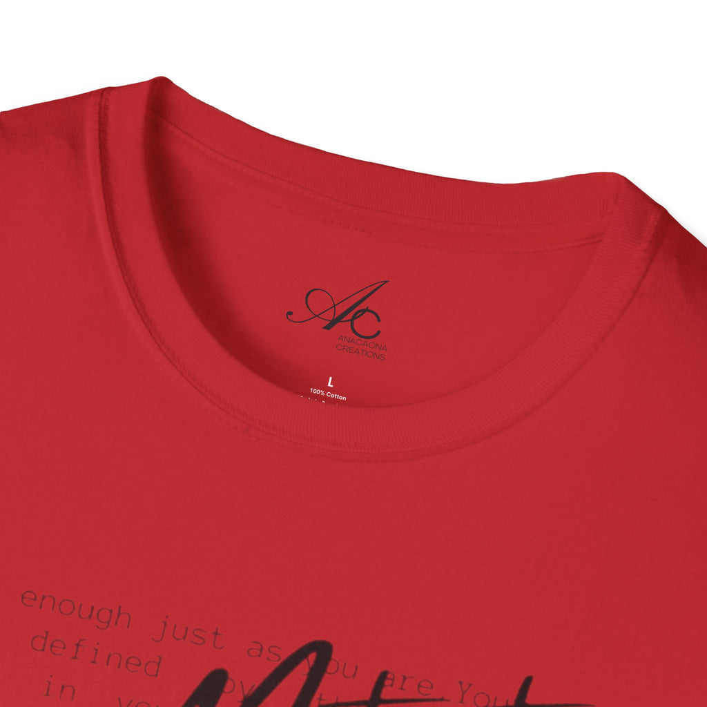Note to Self T‑Shirt  Minimal Script Inspirational Tee