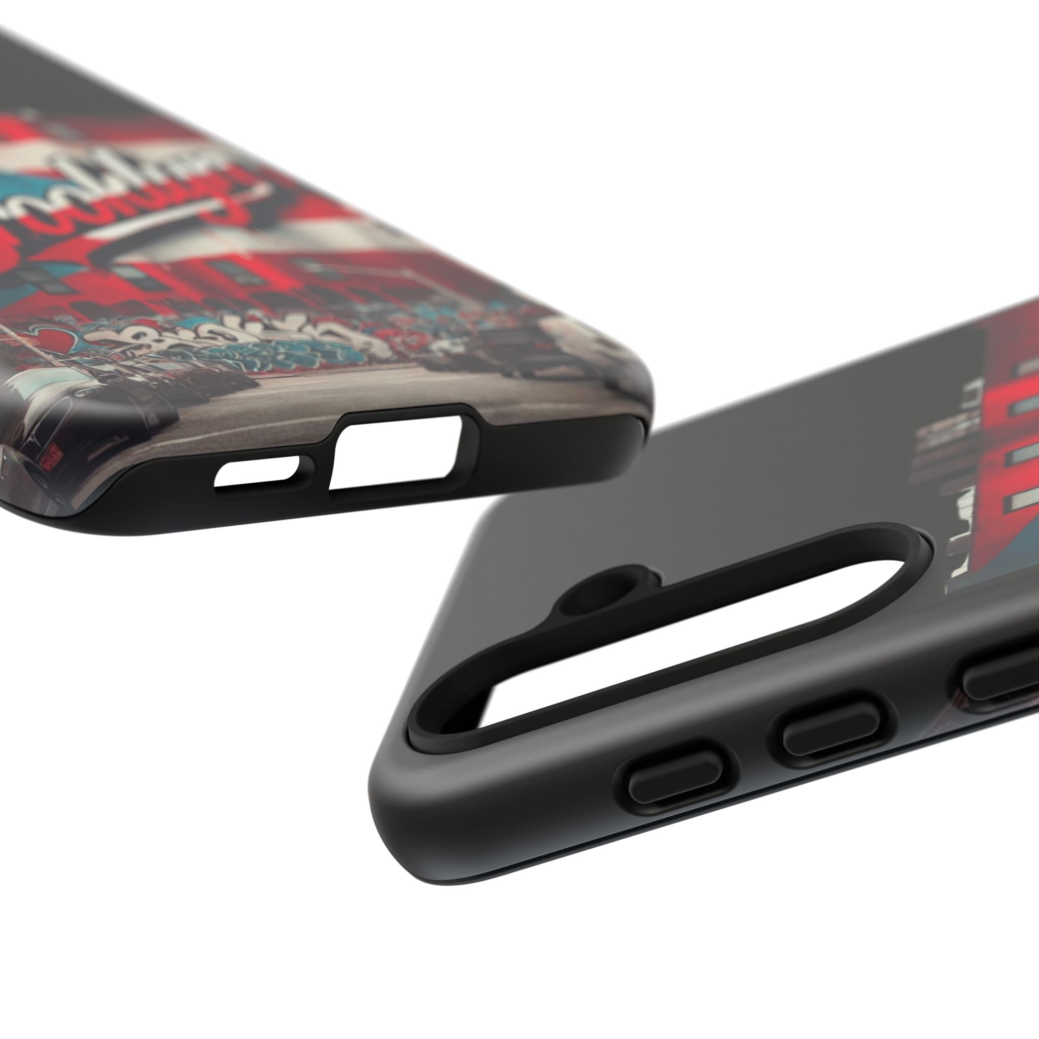 Brooklyn Street Art Phone Case  Urban Graffiti Protective Cover