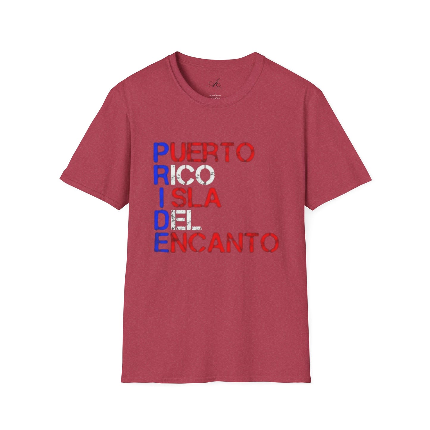 Puerto Rico Pride Tee – LGBTQ+ Unisex Softstyle Shirt for Festivals & Heritage Celebrations