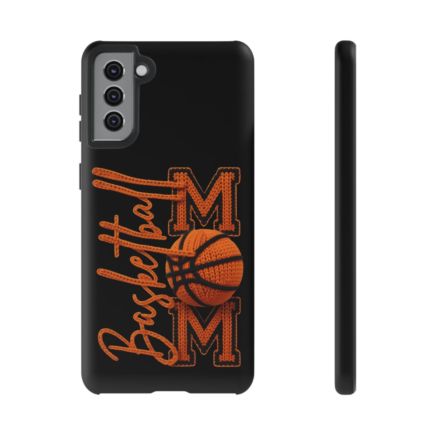 Basketball Mom Phone Case  'Basketball MOM' Protective Hard Cover