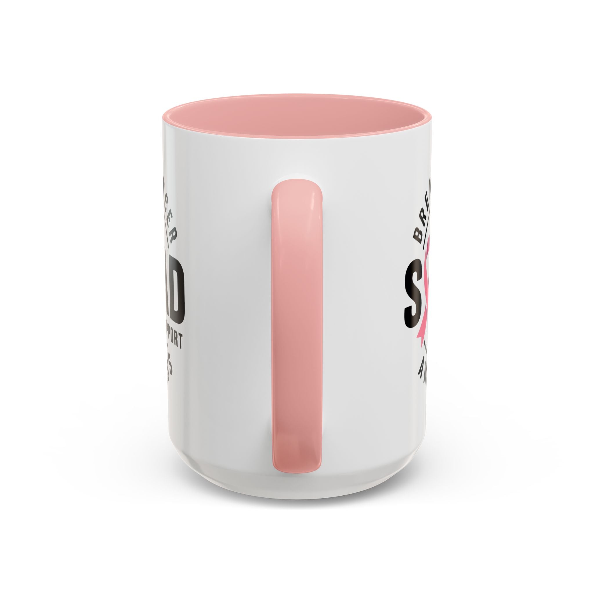 Breast Cancer Awareness Coffee Mug - Support Your Squad