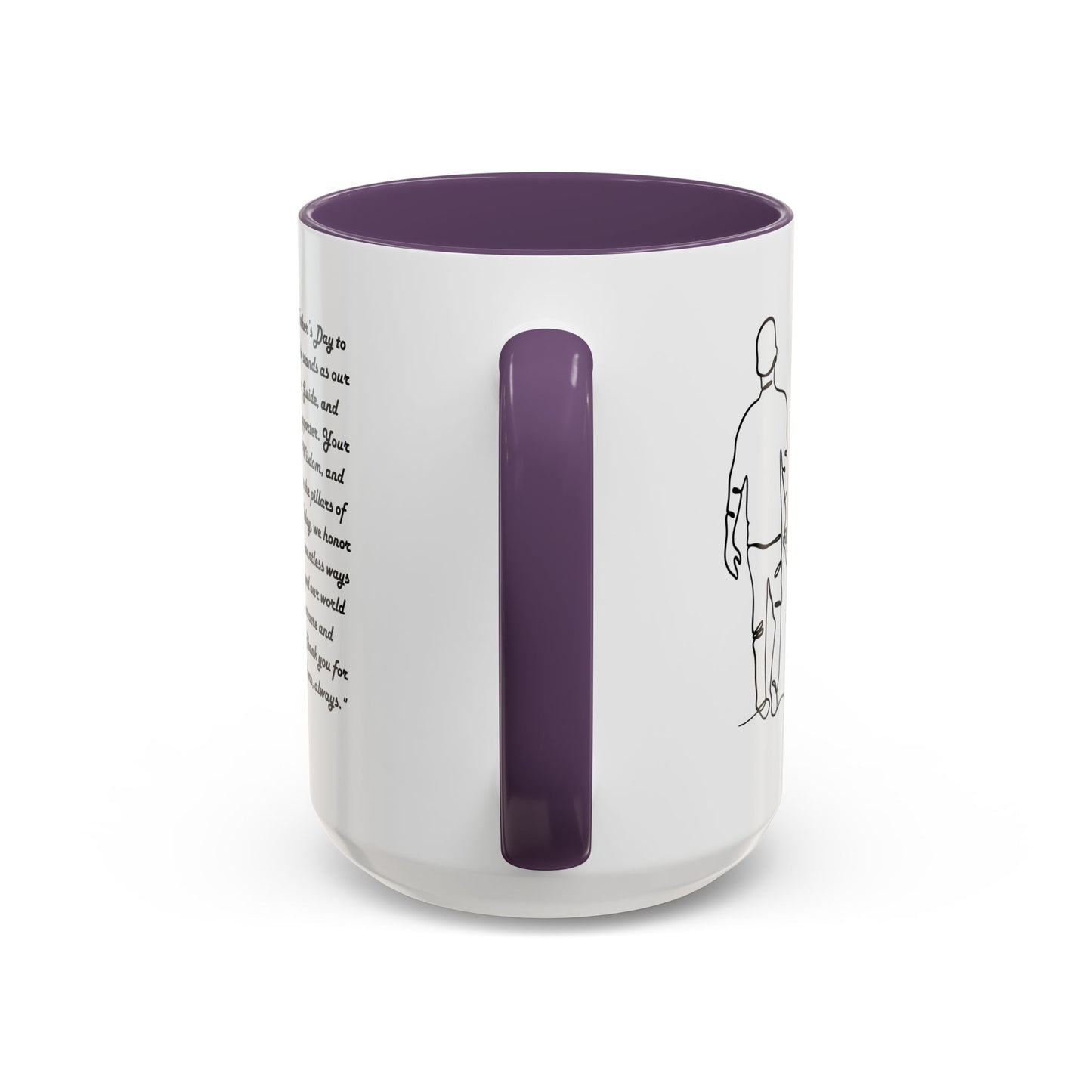 Fathers Day Mug Gift for Dad Funny Fathers Mug Accent Coffee Mug (11, 15oz)