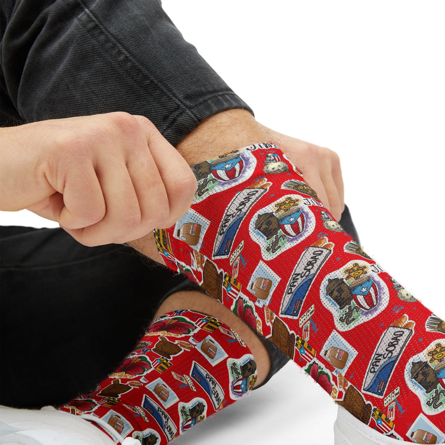 Puerto Rico Pride Sublimation Socks