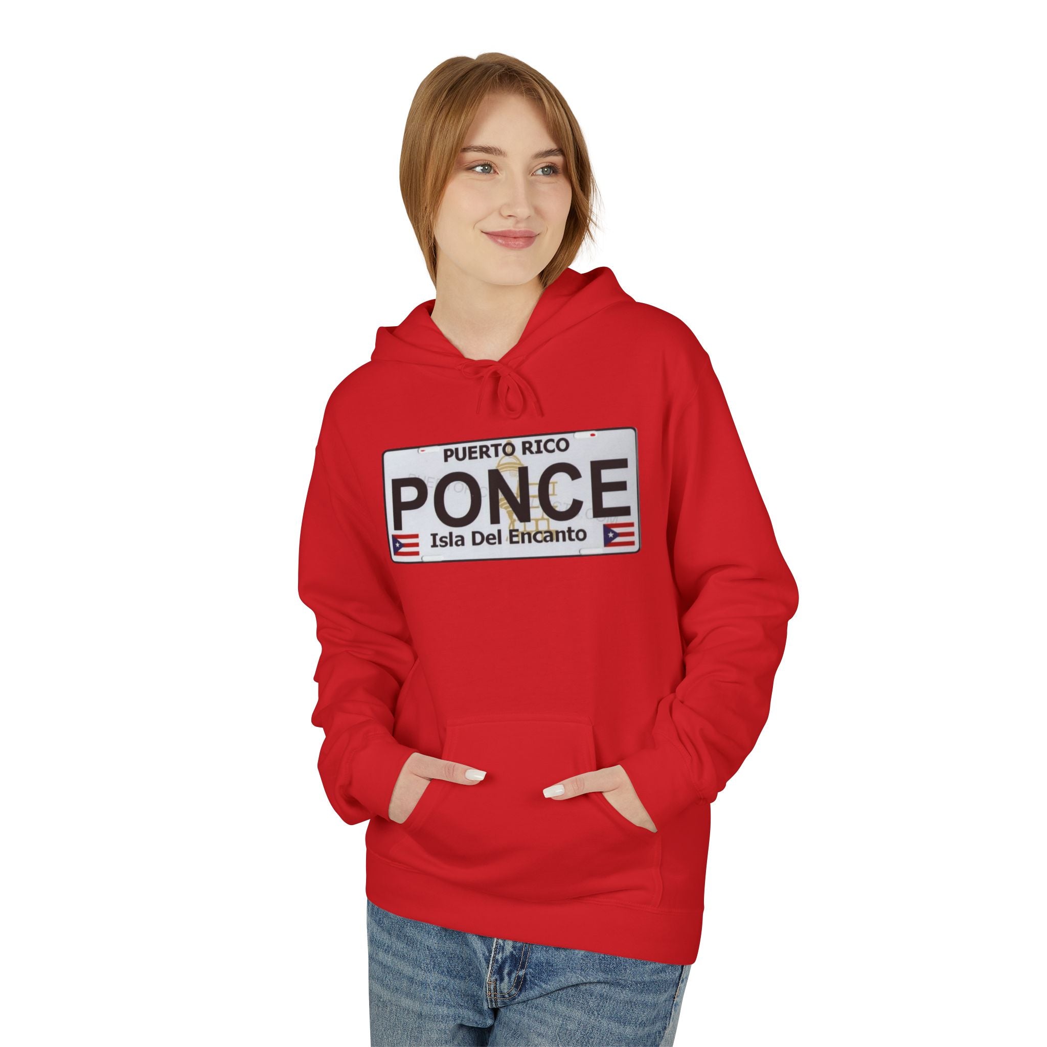 Ponce Puerto Rico License Plate Hoodie Isla Del Encanto Pullover