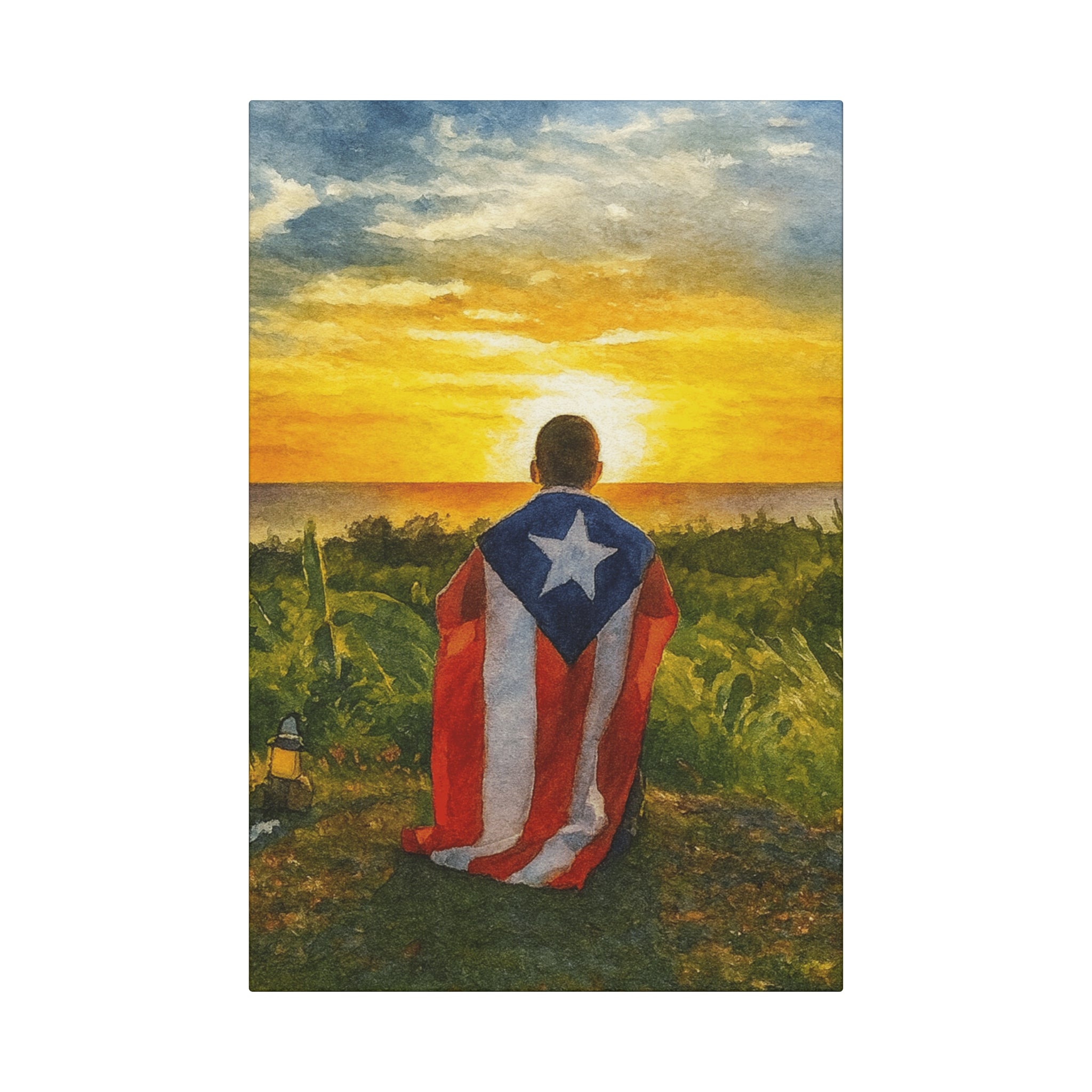 Puerto Rico Sunset Canvas Art Artistic & Emotional