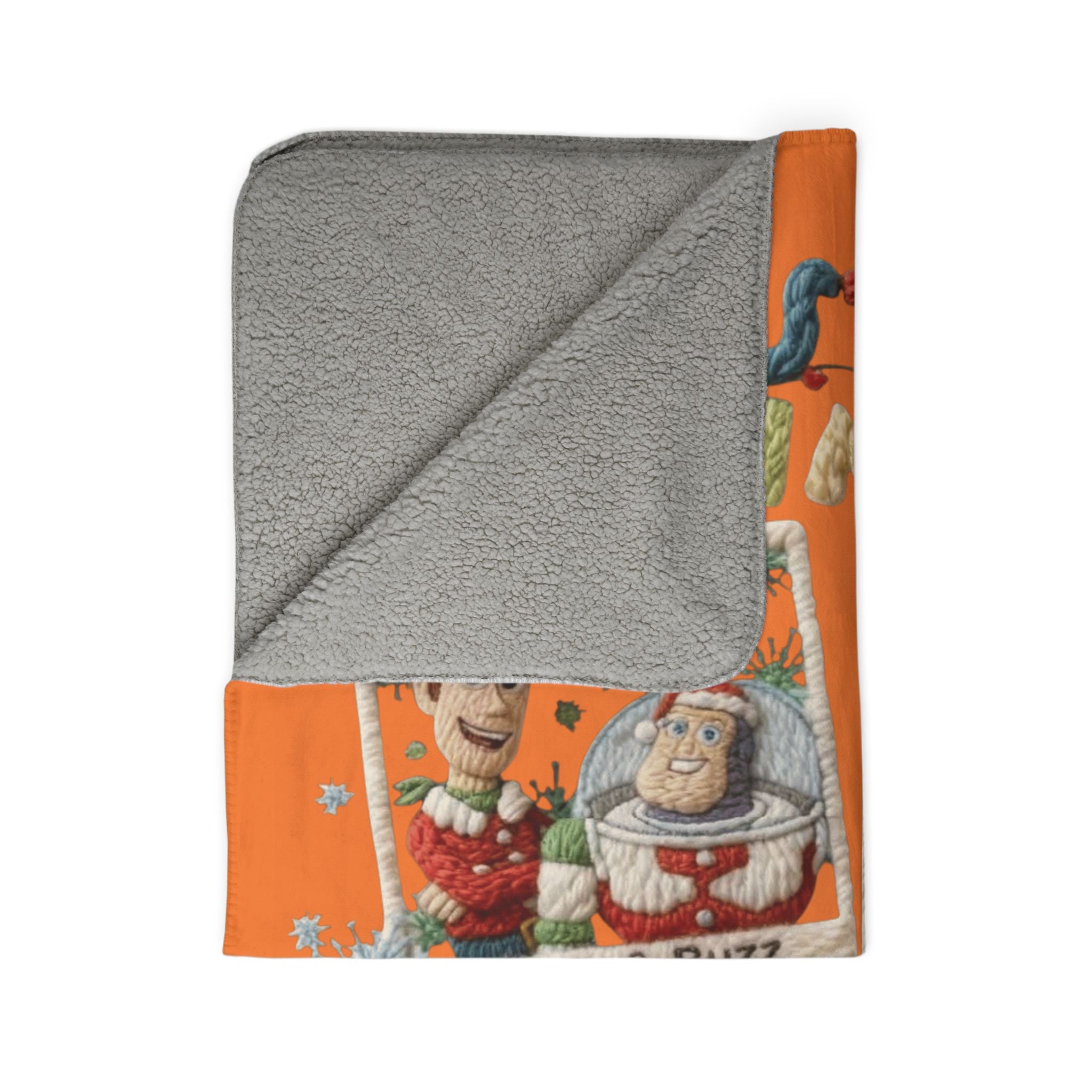Magical Christmas Cartoon Blanket Toy Story Christmas Fleece Blanket
