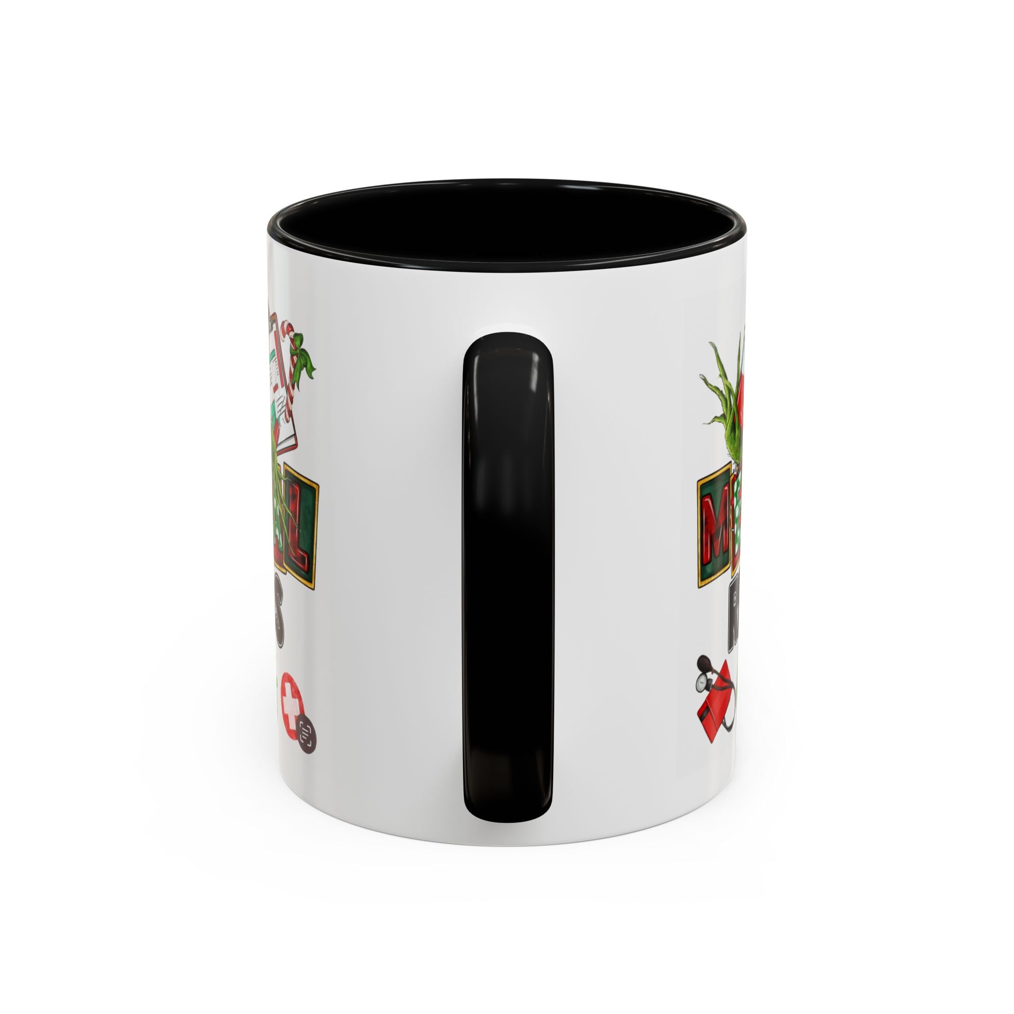 Medical Records Claus Coffee Mug — Funny Holiday Nurse & Medical Staff Gift (11/15oz) Medical Christmas Mug,