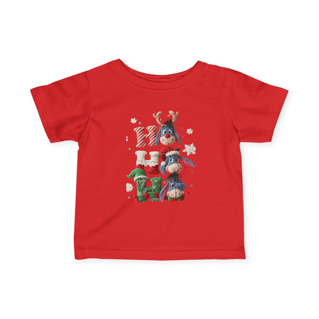Infant Tee  Cute Holiday Penguins & Polar Bears Christmas Stack