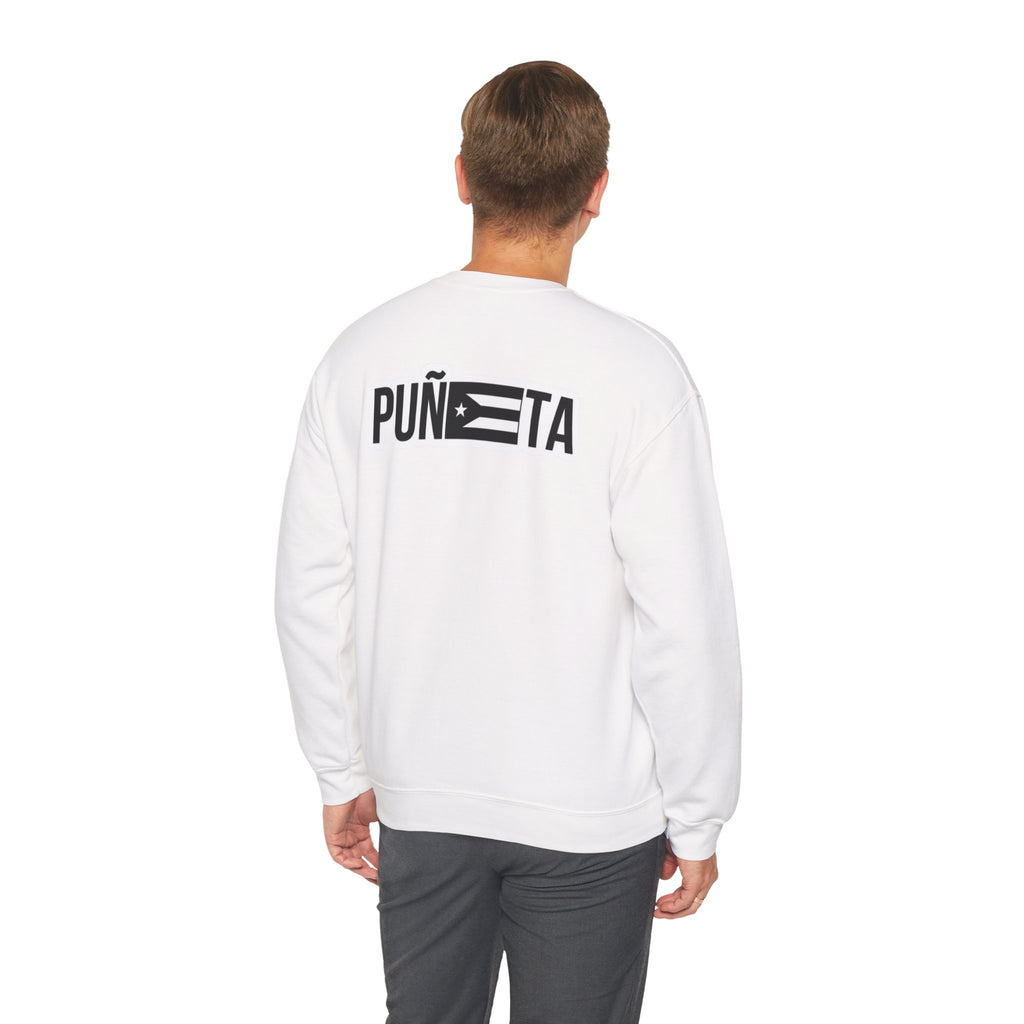 Puñeta Sweatshirt  Puerto Rican Flag Graphic Crewneck