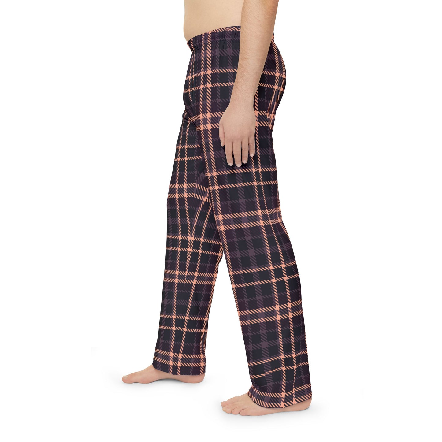 Men's Plaid Pajama Pants — Cozy Flannel Lounge Sleepwear