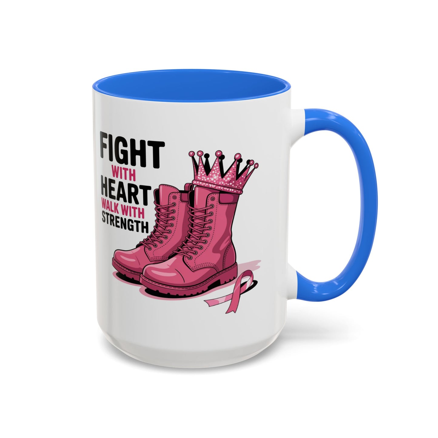 You Beat It! Cancer Survivor Mug | Motivational Gift for Her or Him | Warrior Mug